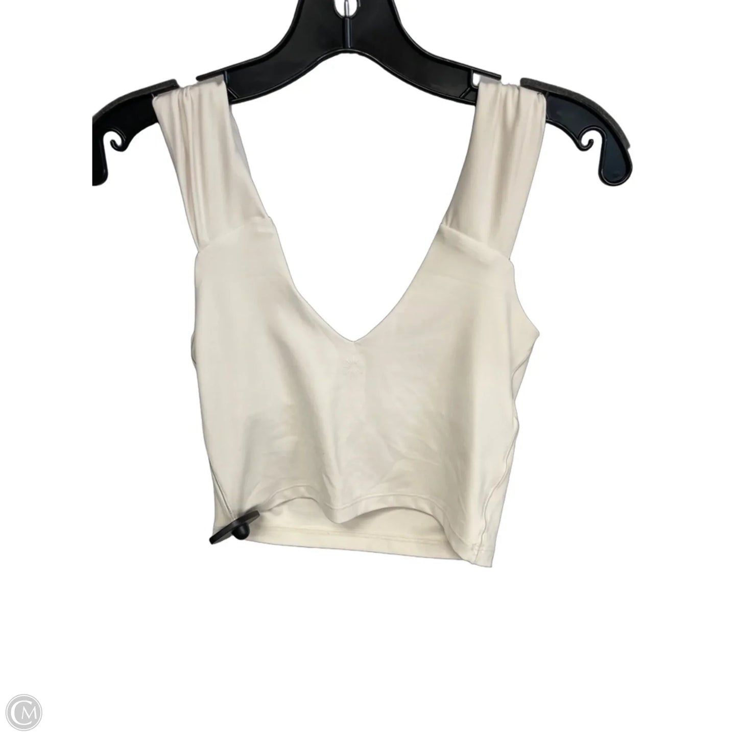 Top Short Sleeve By Offline In Cream, Size: S