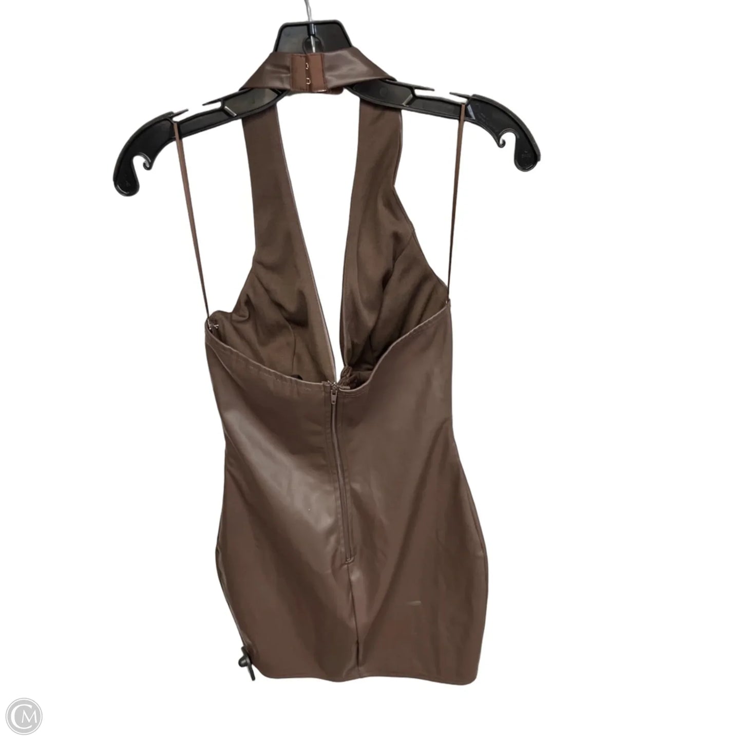 Dress Party Short By Clothes Mentor In Brown, Size: S
