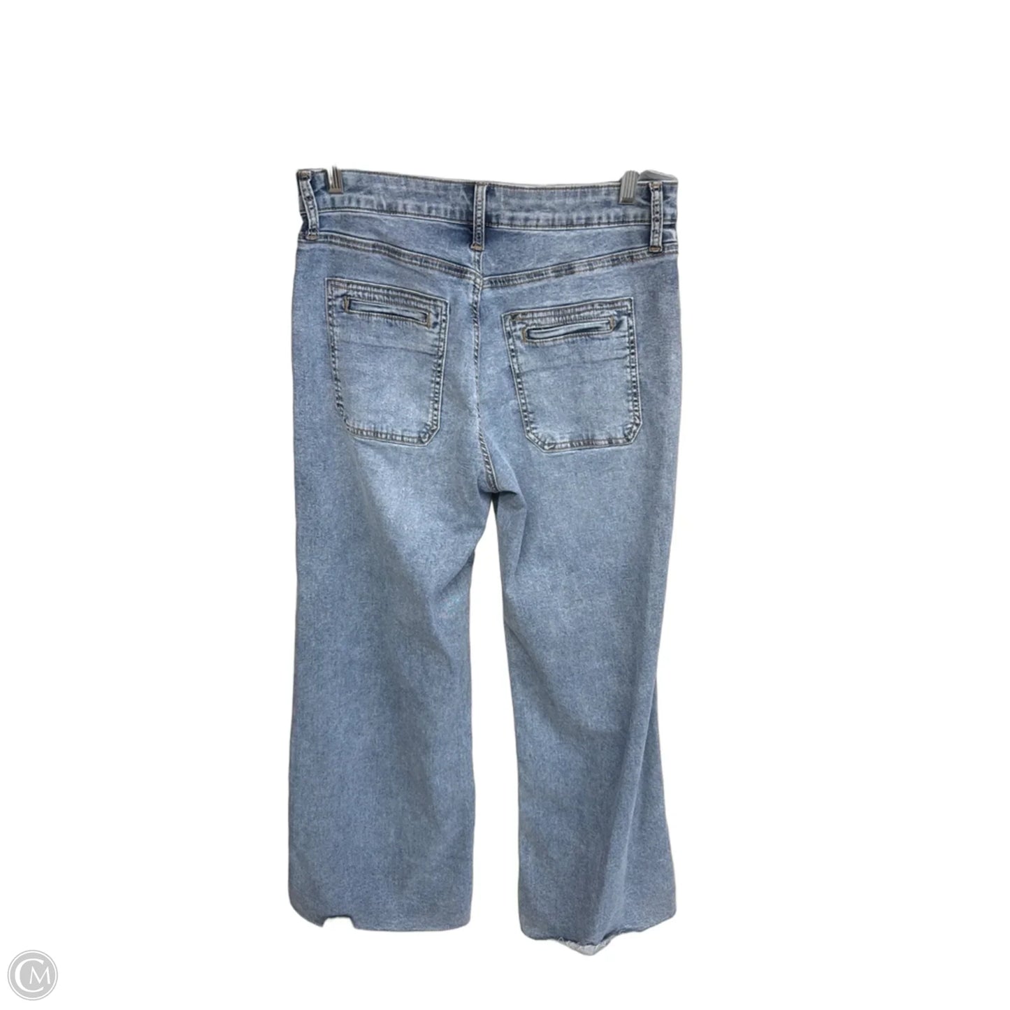 Jeans Wide Leg By Kut In Blue Denim, Size: 4