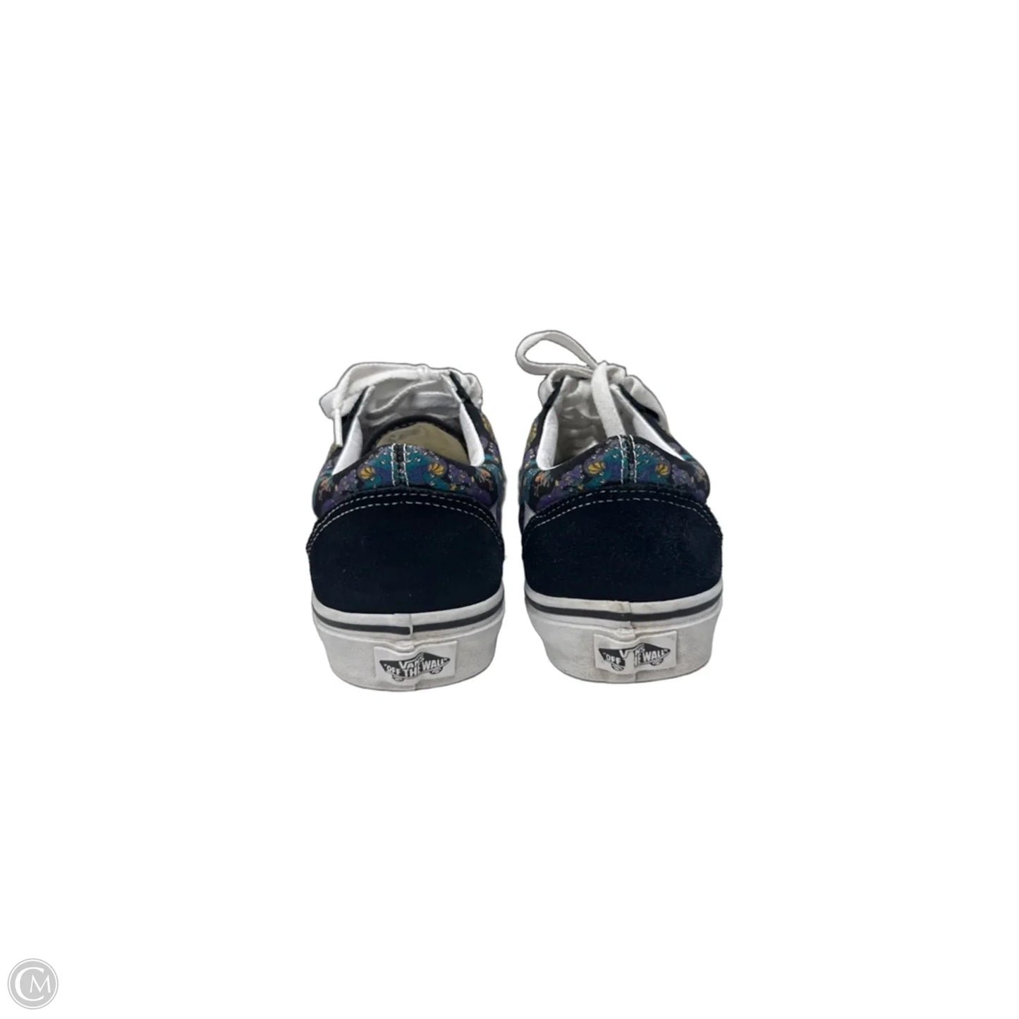 Shoes Flats By Vans In Black, Size: 8