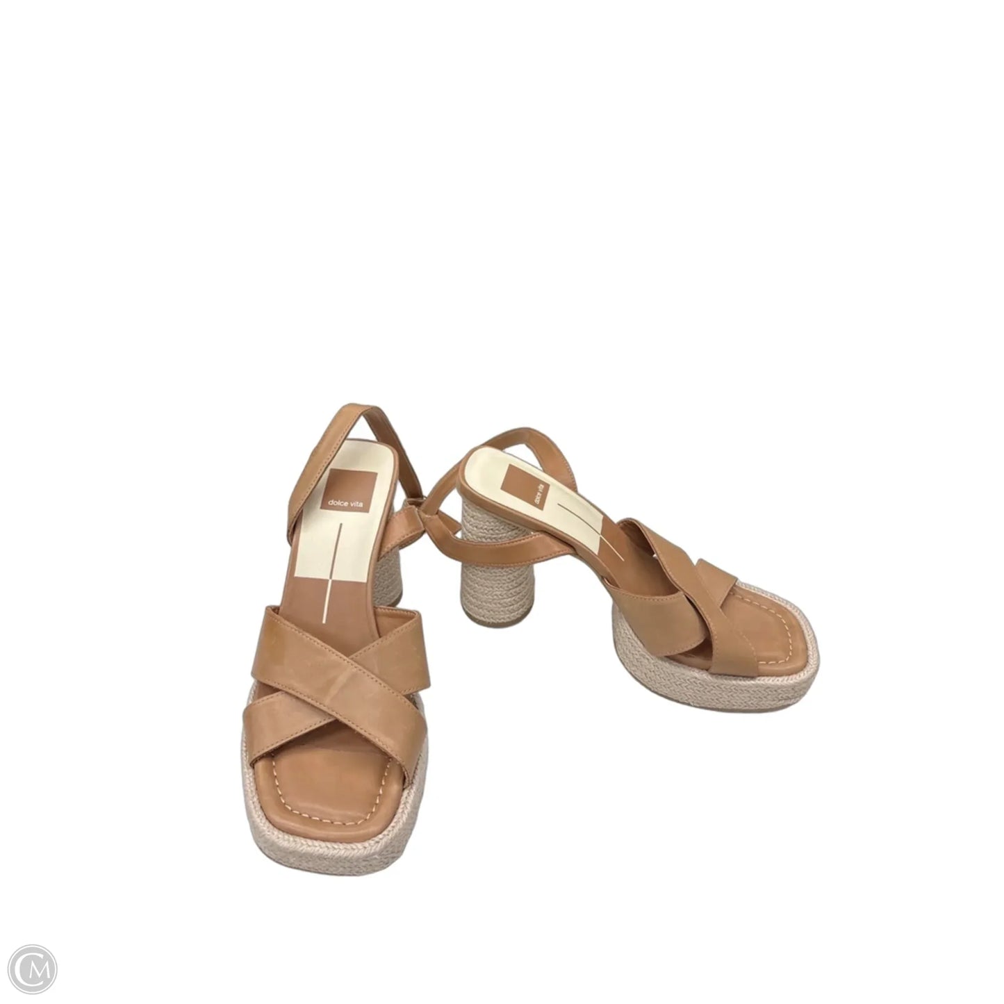 Shoes Heels Wedge By Dolce Vita In Brown, Size: 8