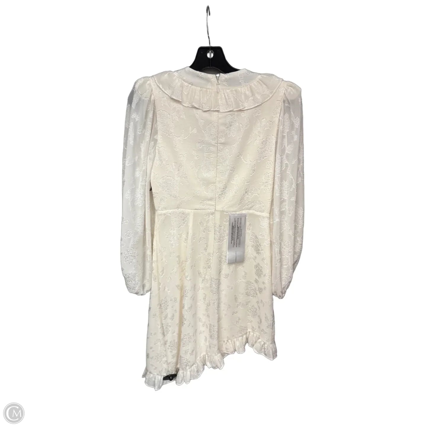 Dress Casual Midi By Bcbgmaxazria In White, Size: 4