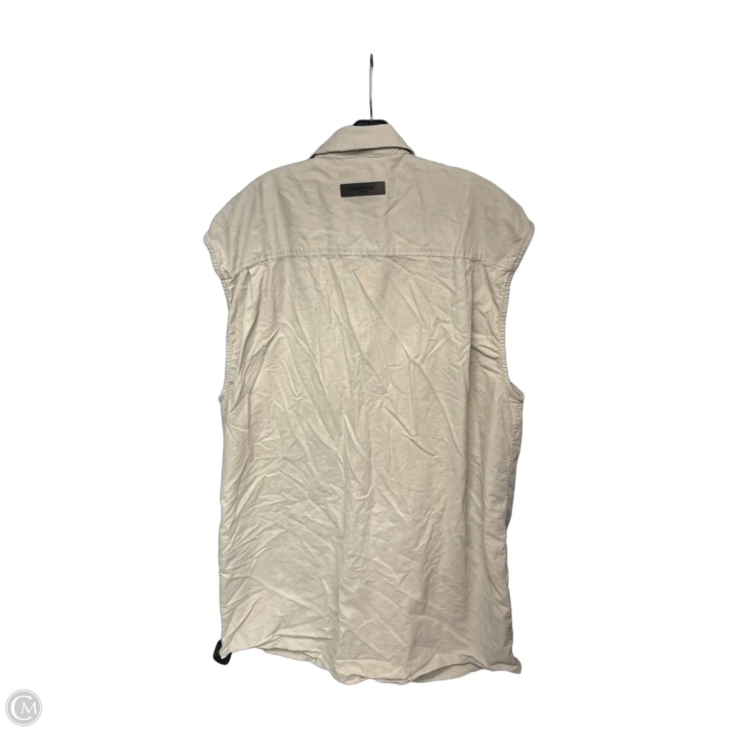 Dress Casual Short By Cma In Beige, Size: Xl