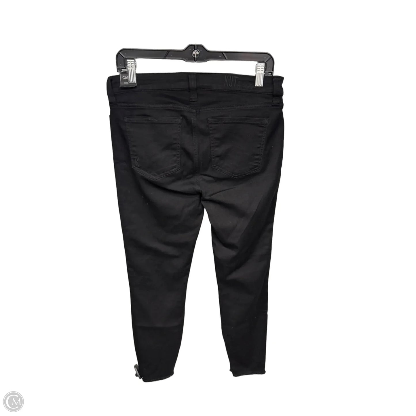 Jeans Skinny By Kut In Black, Size: 8