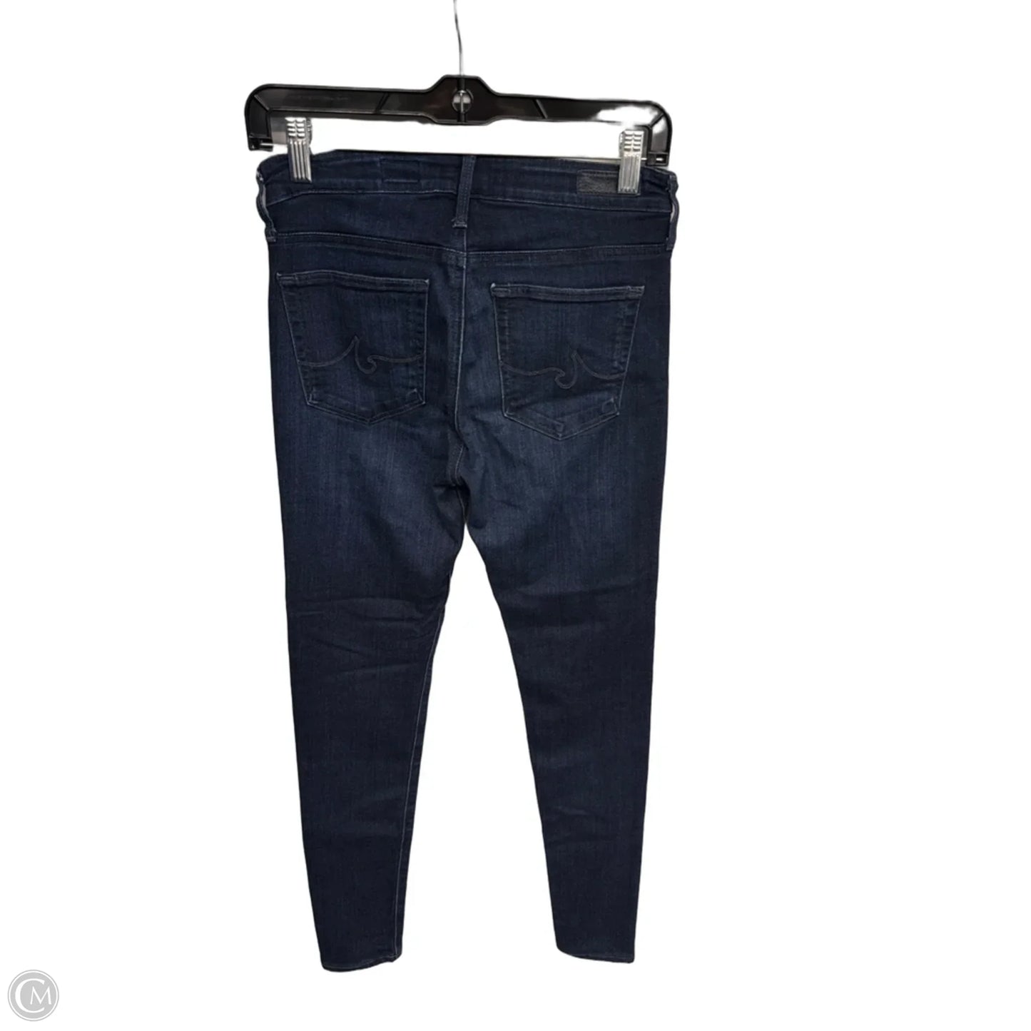 Jeans Skinny By Ag Jeans In Blue Denim, Size: 2