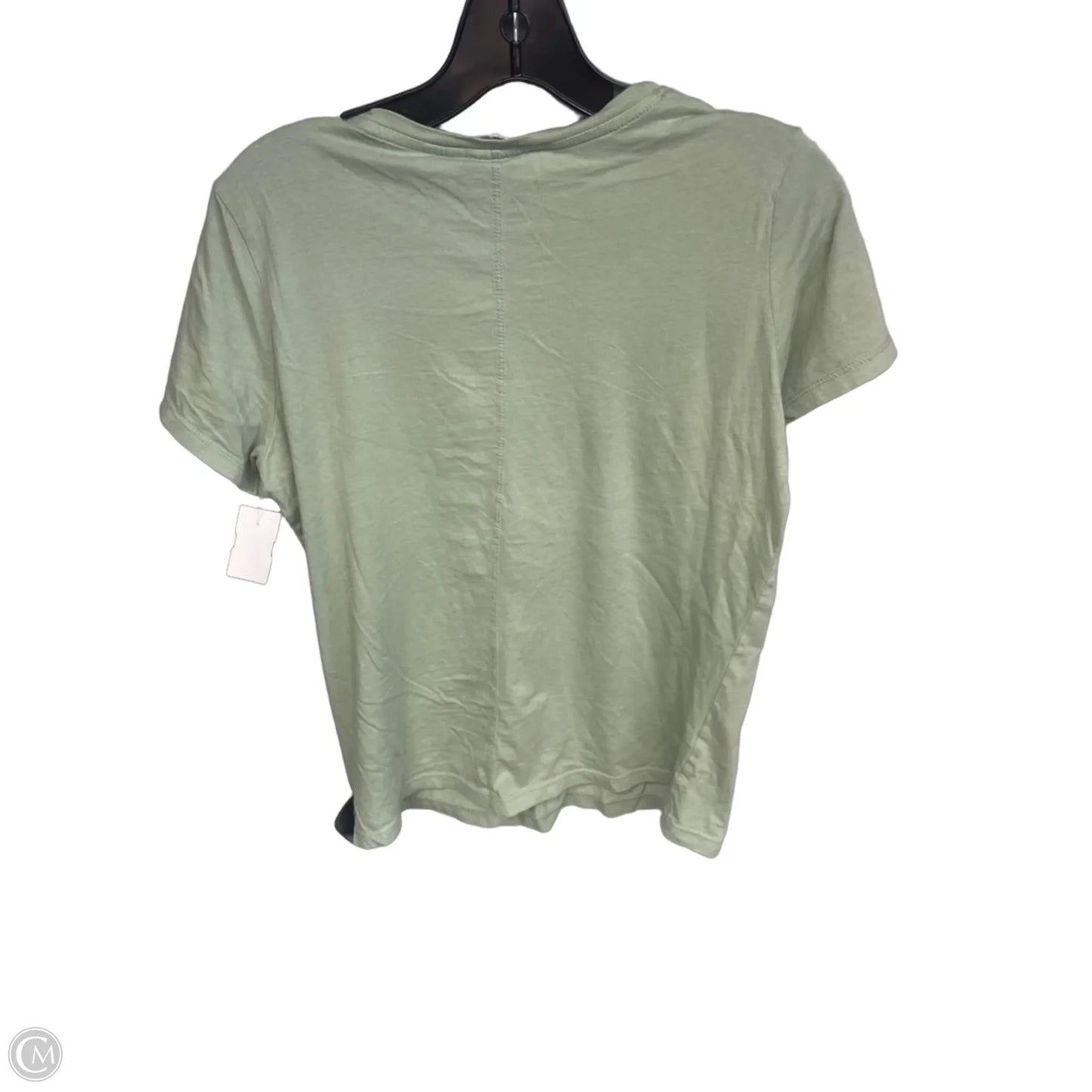 Top Short Sleeve Basic By C And C In Green, Size: M