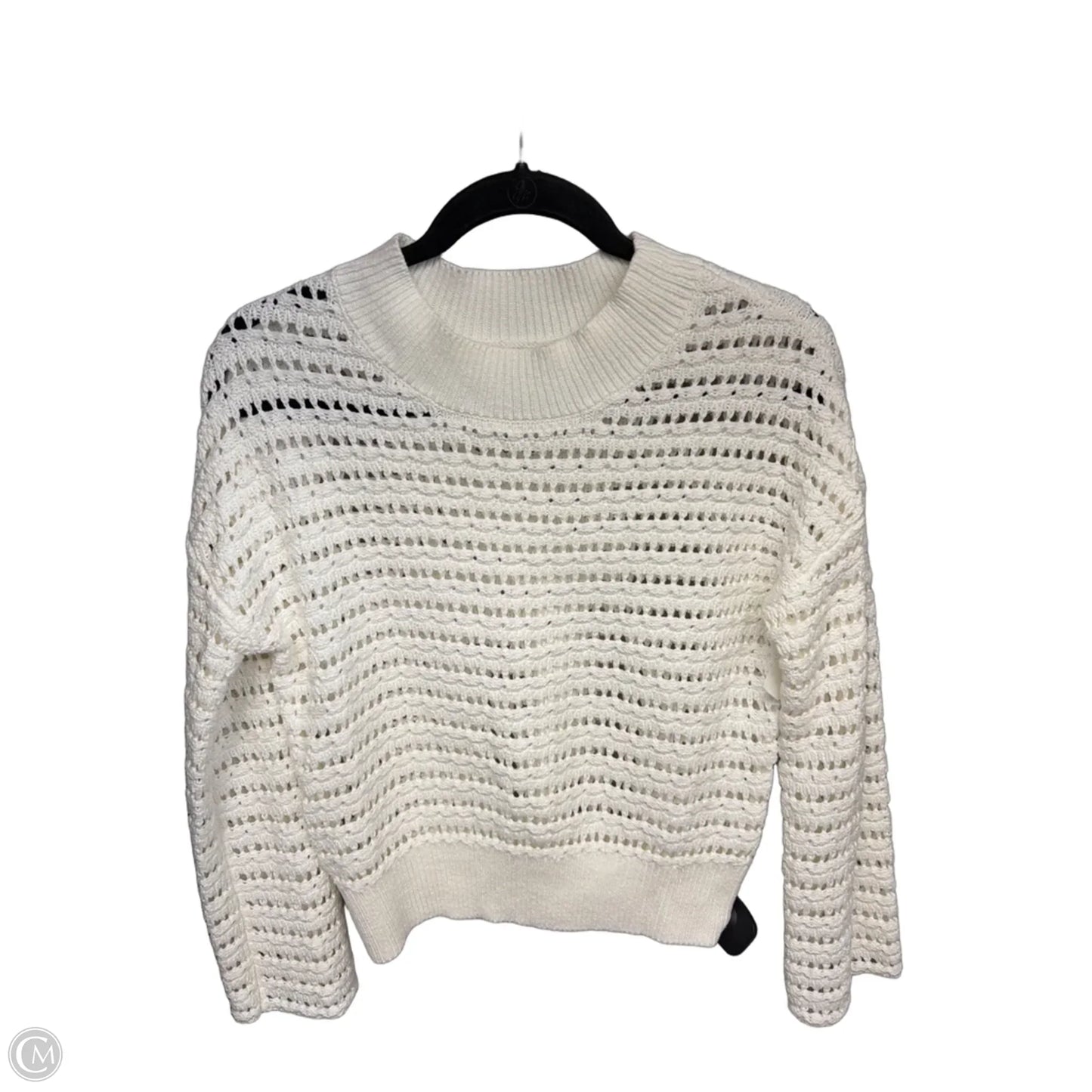 Sweater By Evereve In White, Size: Xs