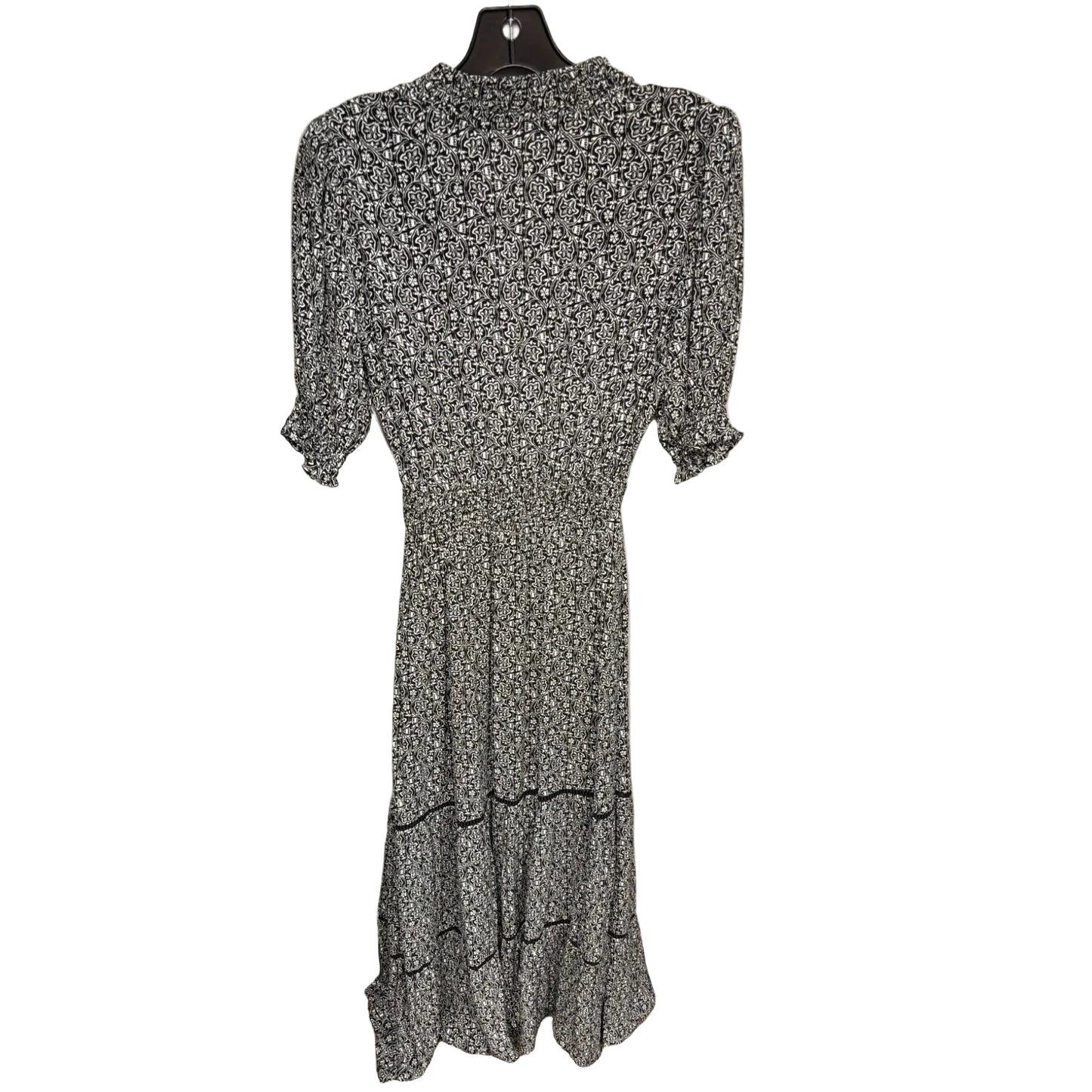 Dress Casual Maxi By Clothes Mentor In Black & White, Size: Xs