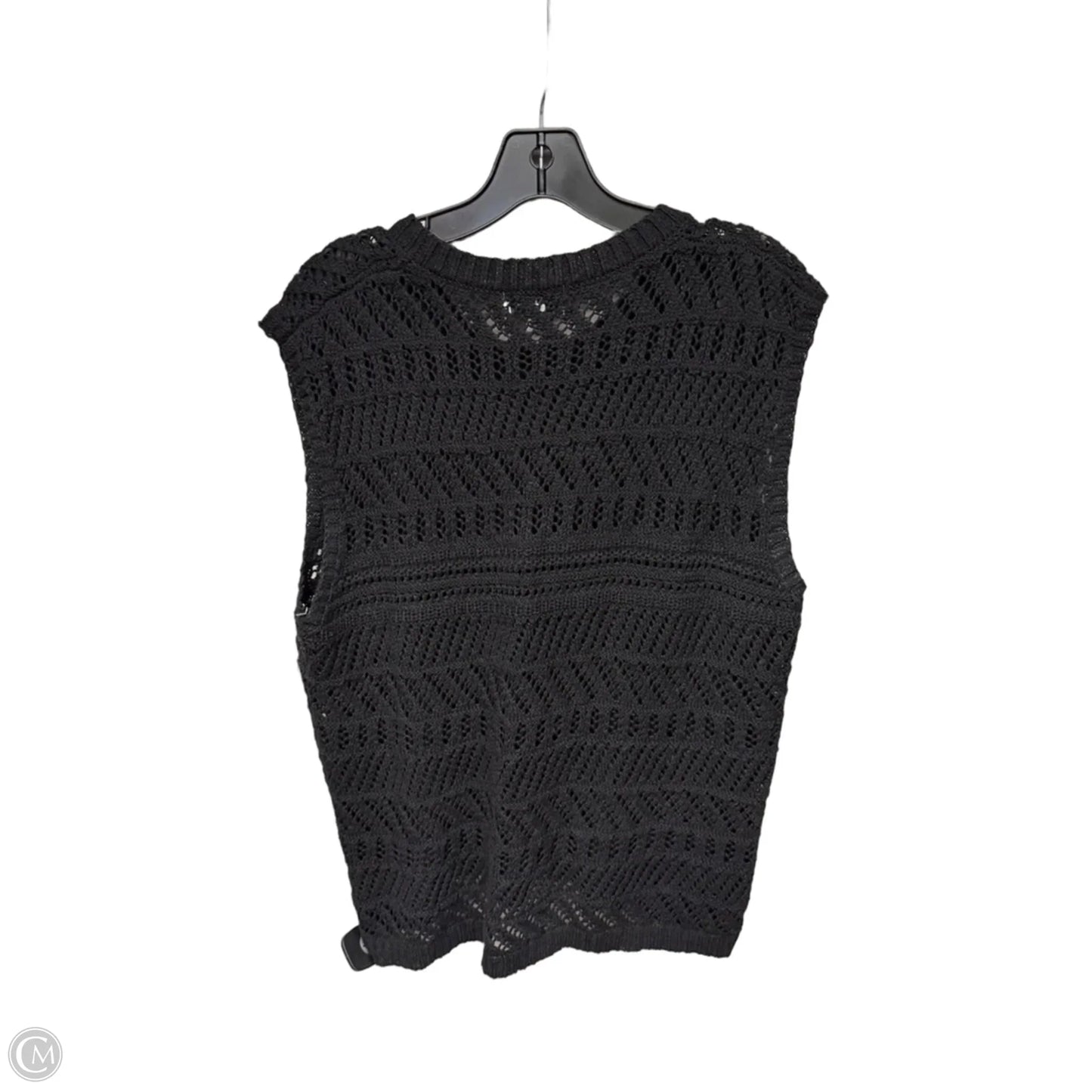 Top Sleeveless By Evereve In Black, Size: L