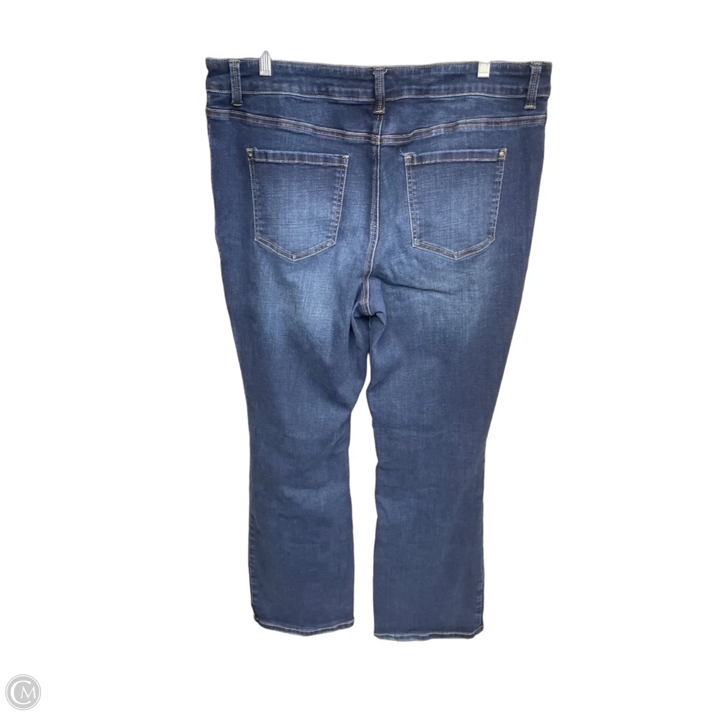 Jeans Boot Cut By Maurices In Blue Denim, Size: 18