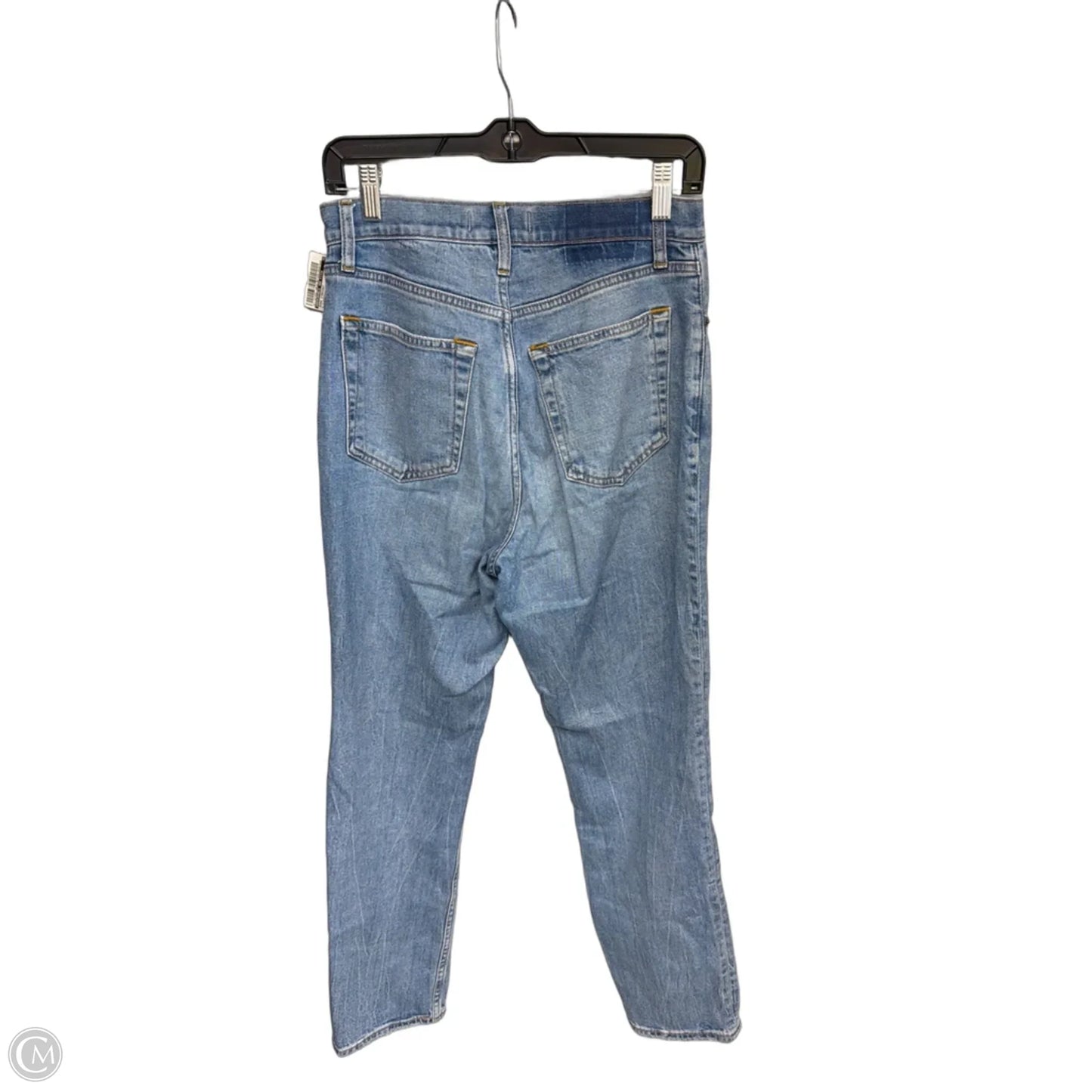 Jeans Straight By Abercrombie And Fitch In Blue Denim, Size: 6l