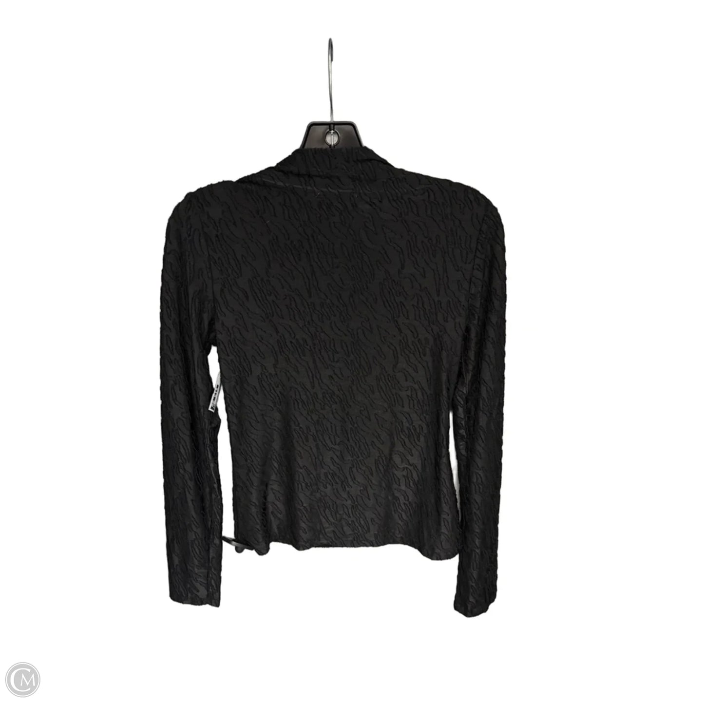 Top Long Sleeve By Evereve In Black, Size: M