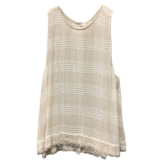 Top Sleeveless By Cloth And Stone  Size: L