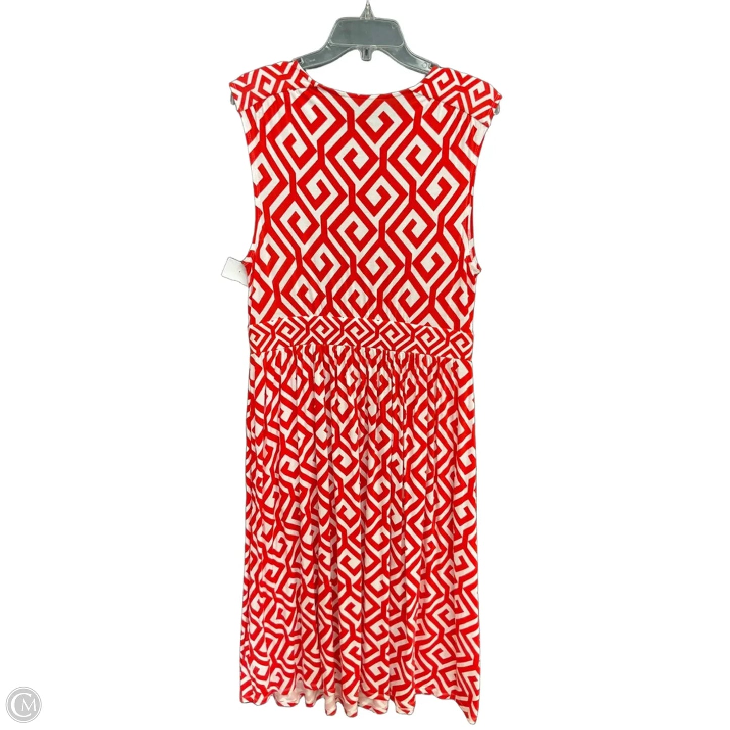 Dress Casual Maxi By Boden In Red, Size: 12