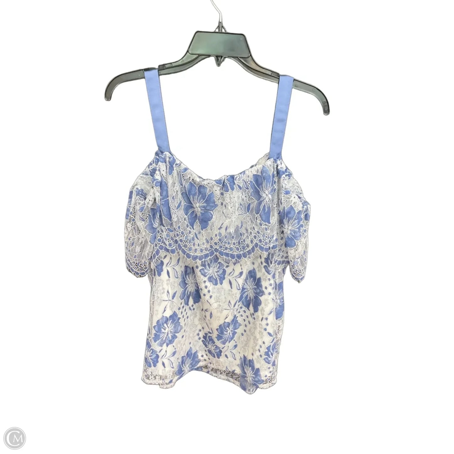 Top Sleeveless By Lane Bryant In Blue, Size: 2x