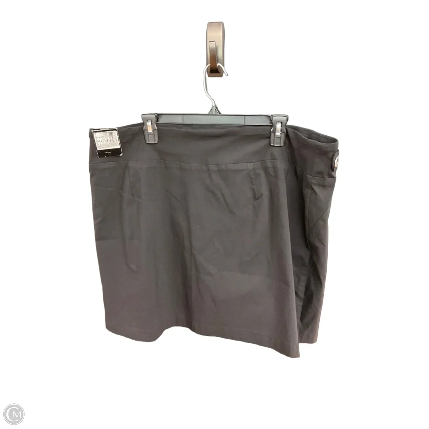 Skirt Mini & Short By Soho Apparel In Black, Size: 20