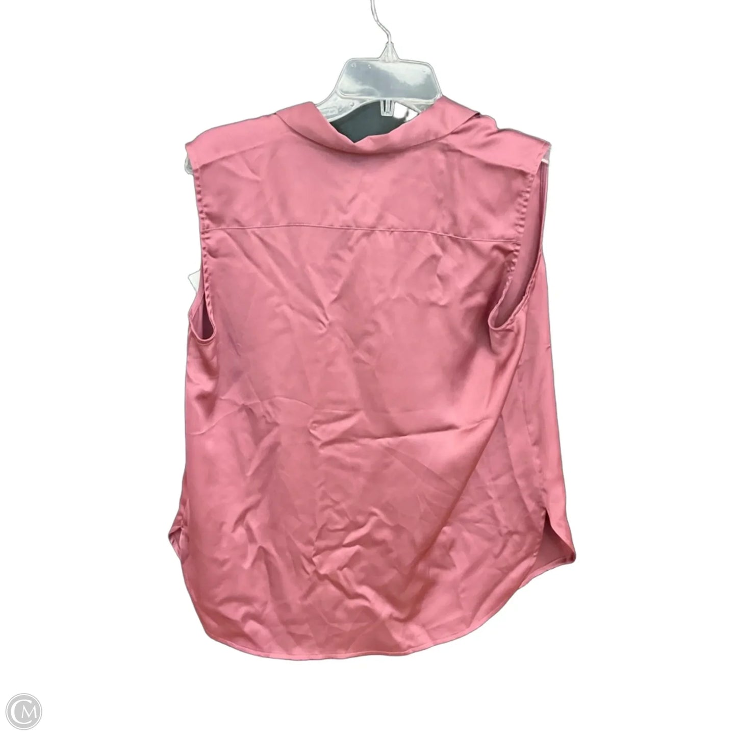 Blouse Sleeveless By Ann Taylor In Pink, Size: Mp