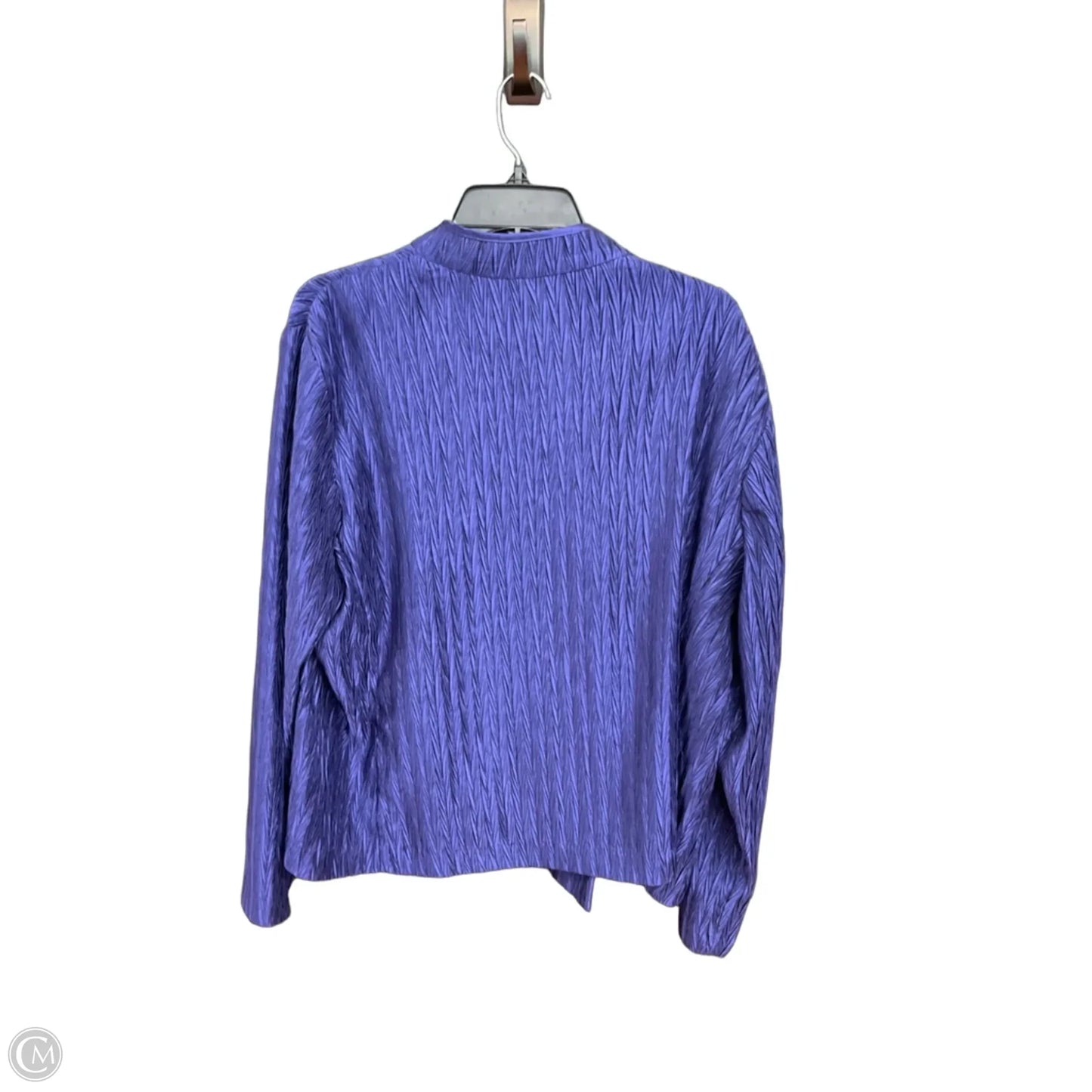 Blazer By Chicos In Blue, Size: Xl
