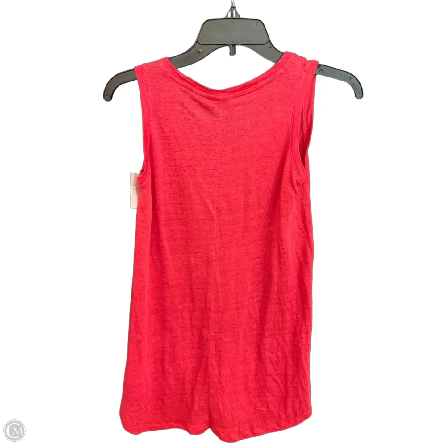 Top Sleeveless By Tahari In Red, Size: Xs