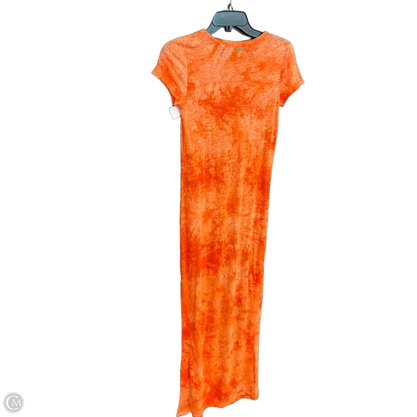 Dress Casual Maxi By Michael By Michael Kors In Orange, Size: Xs