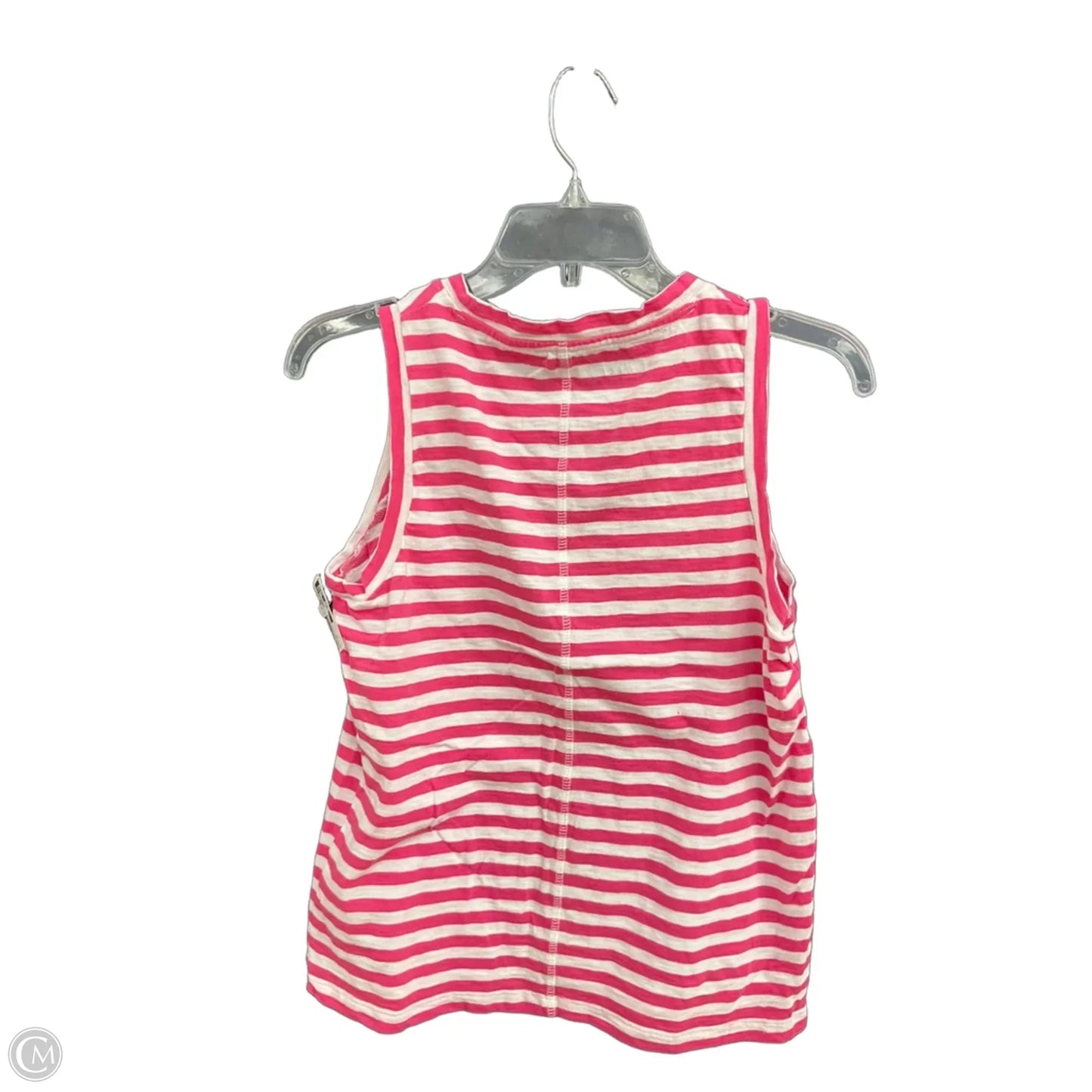Top Sleeveless Basic By J. Crew In Striped Pattern, Size: M
