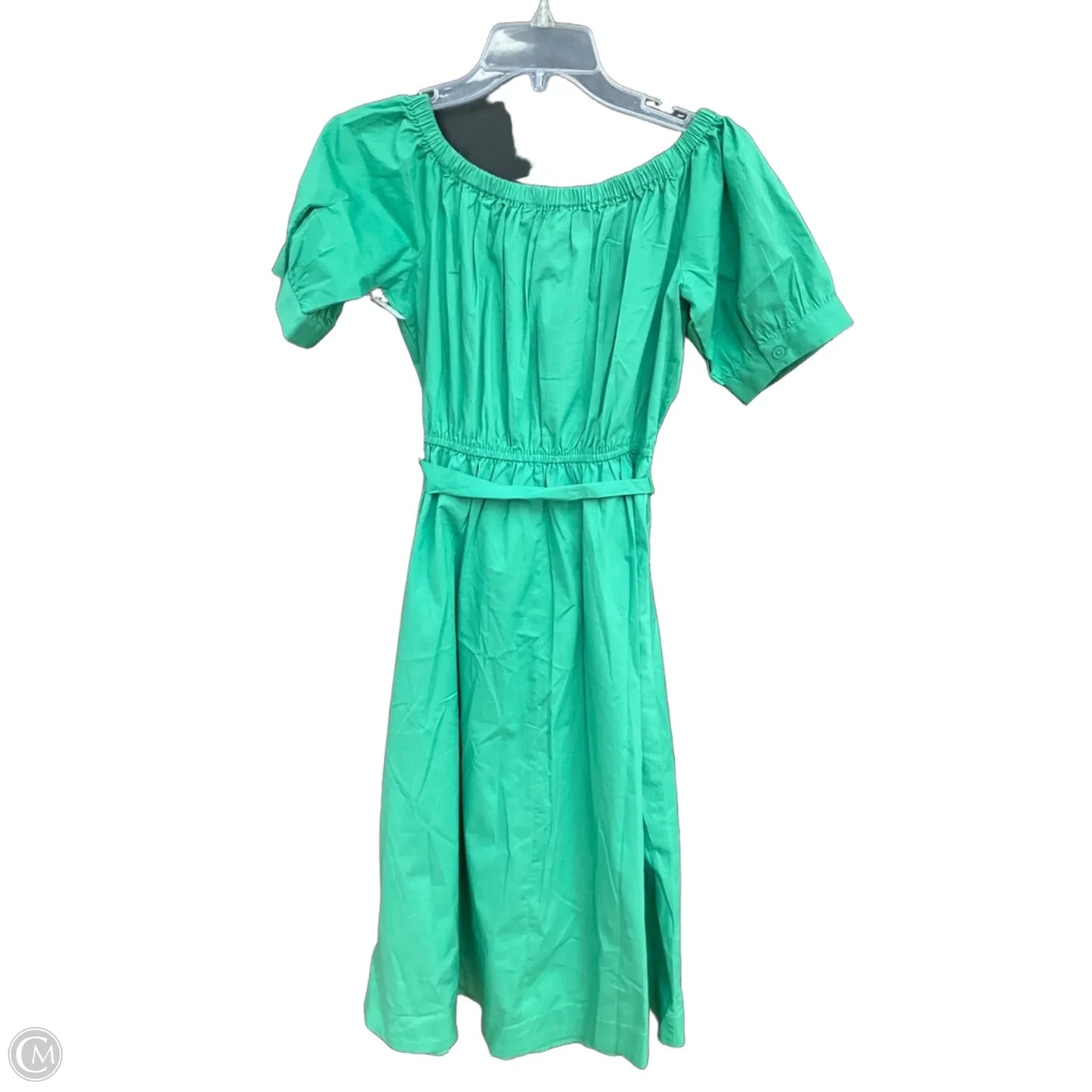 Dress Casual Midi By Loft In Green, Size: Xsp