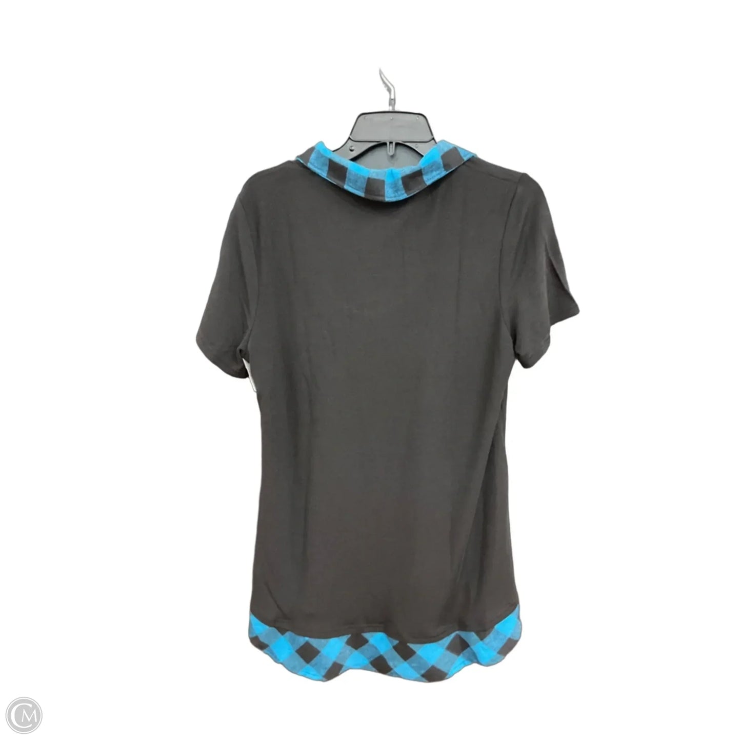 Top Short Sleeve Basic By Clothes Mentor In Black, Size: Xl