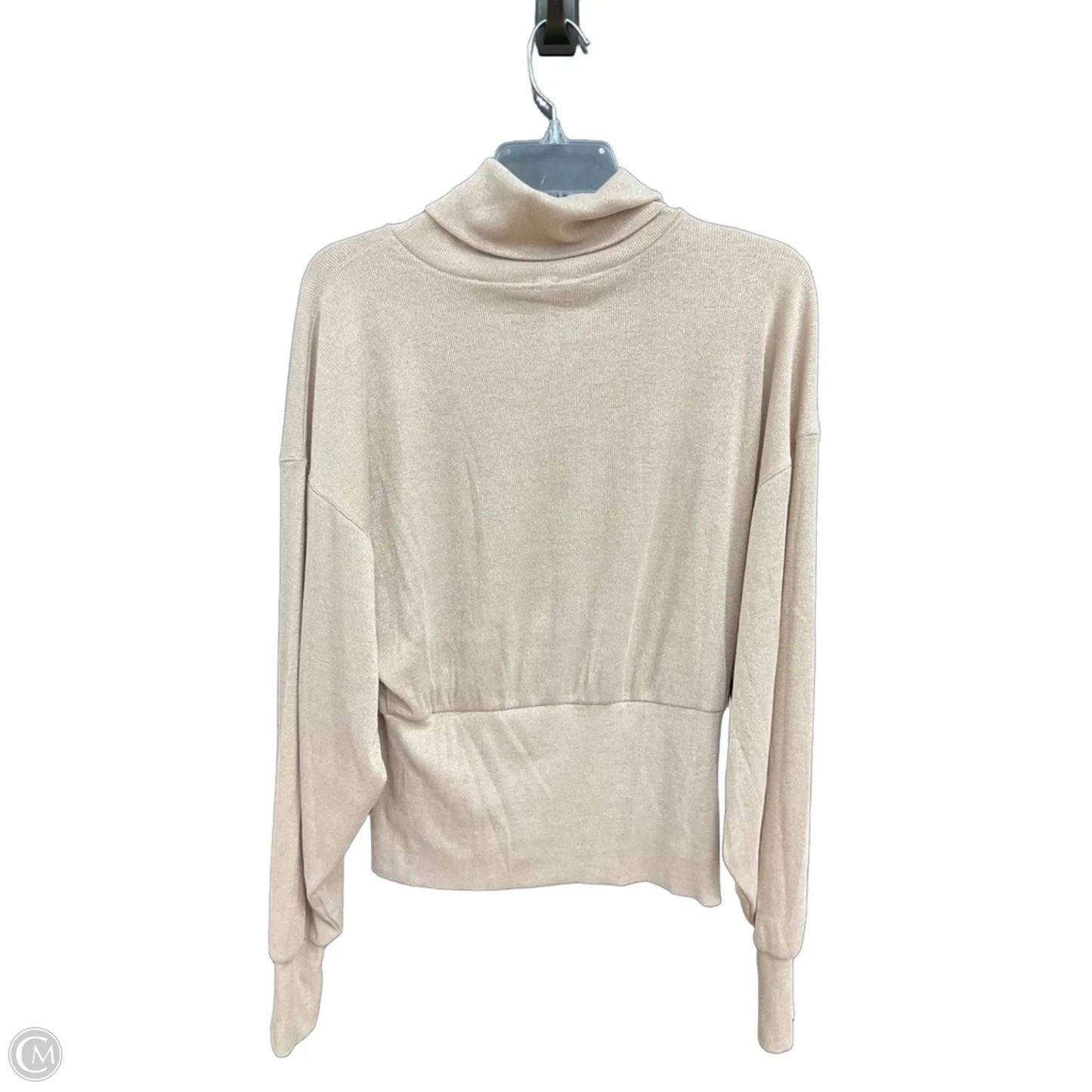 Top Long Sleeve By Free People In Gold, Size: Xs