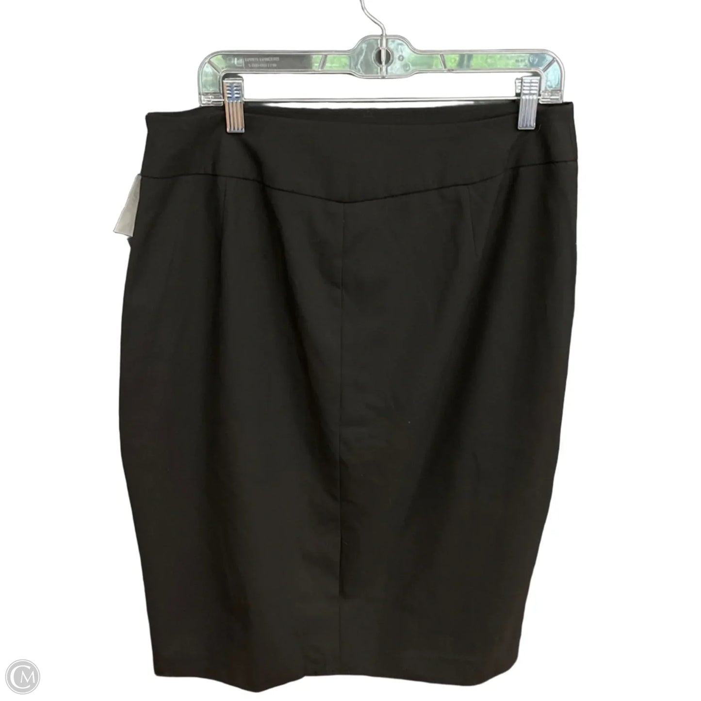 Skirt Midi By Clothes Mentor In Black, Size: 14