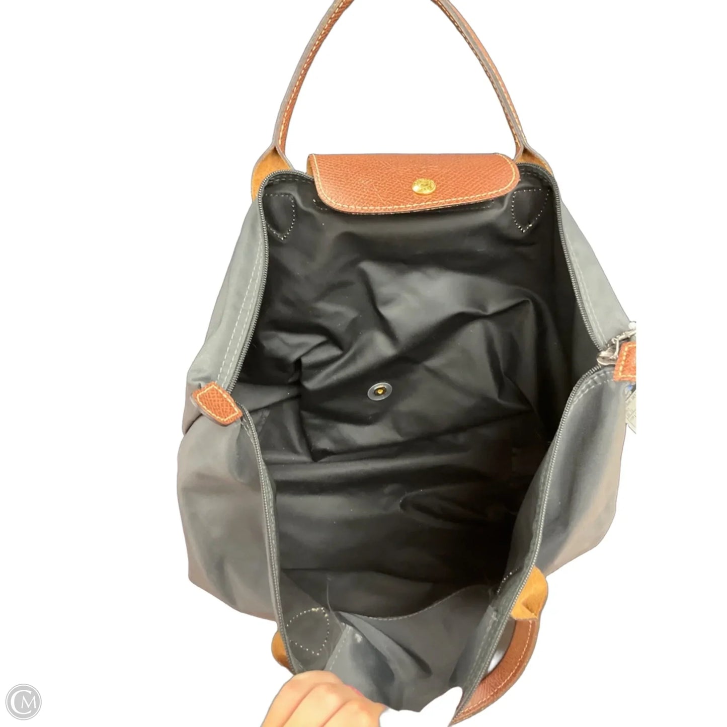 Handbag Designer By Longchamp, Size: Large
