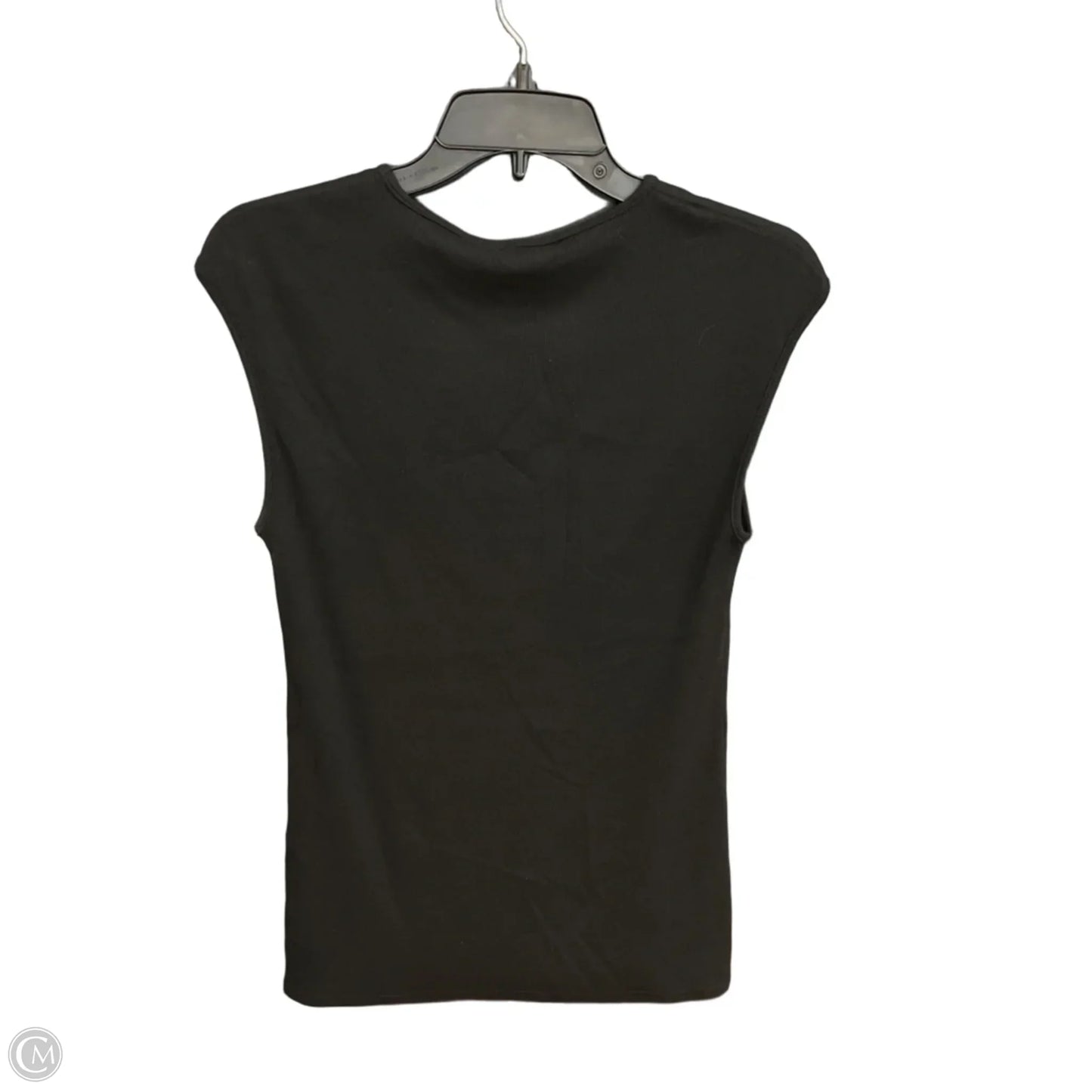 Top Sleeveless By Banana Republic In Black, Size: M