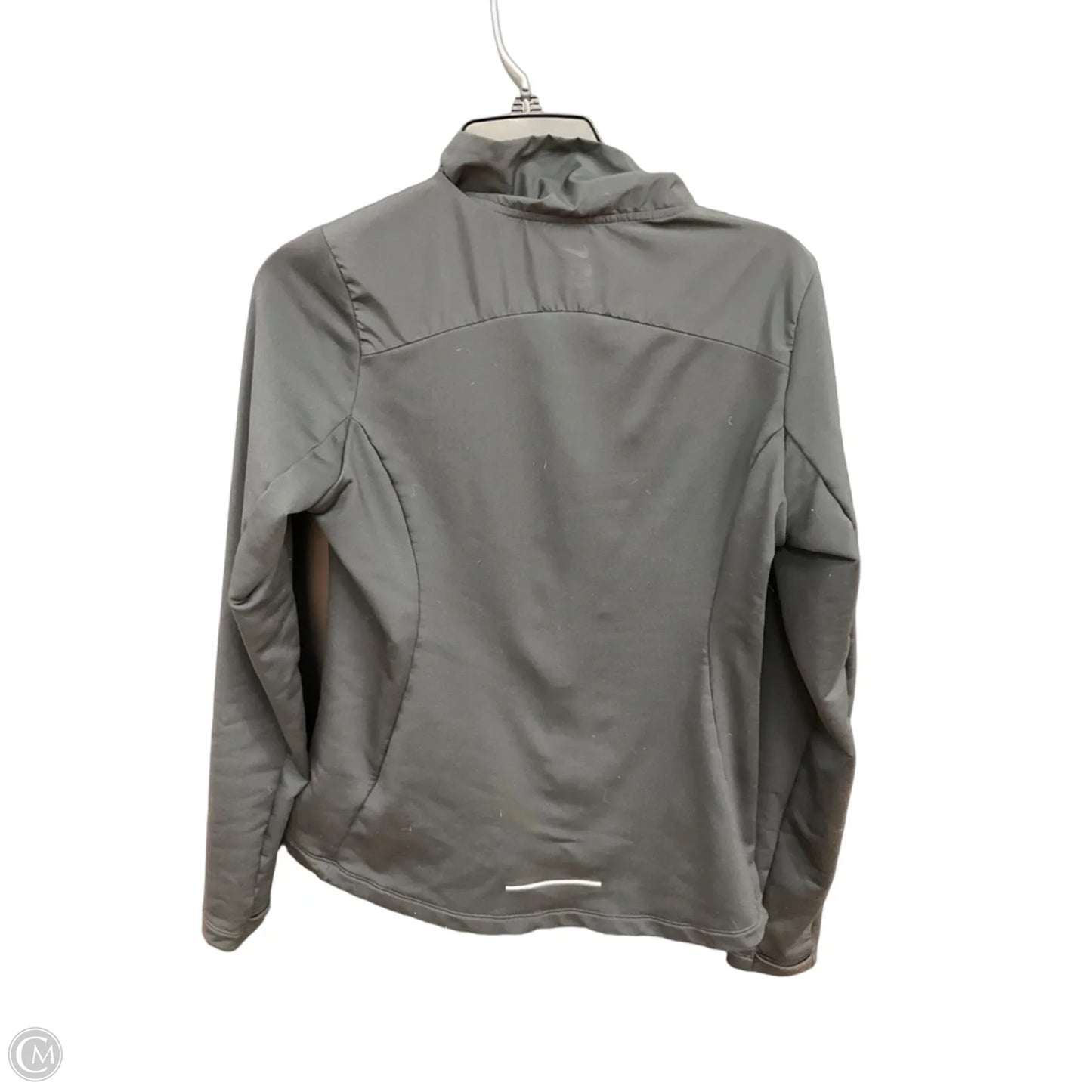 Athletic Jacket By Nike Apparel In Black, Size: S