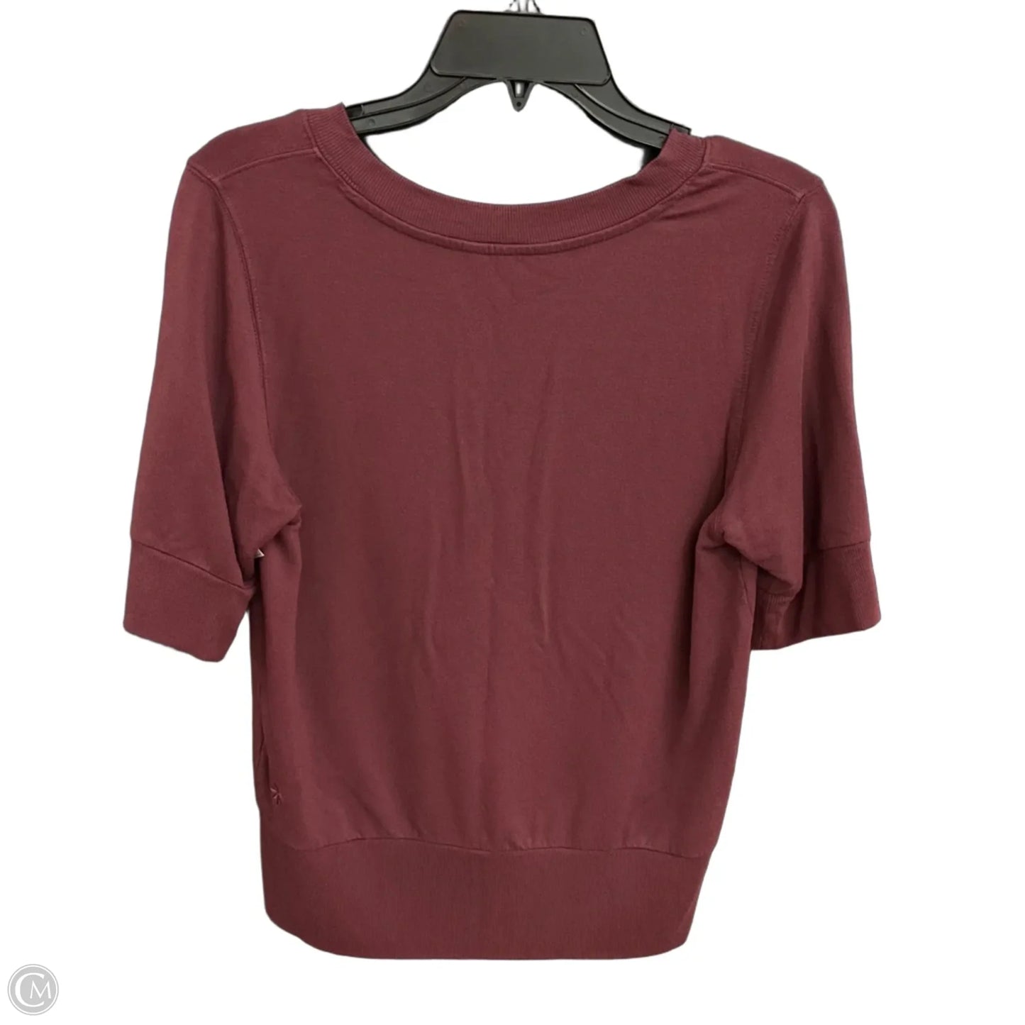 Top Short Sleeve Basic By Athleta In Purple, Size: S