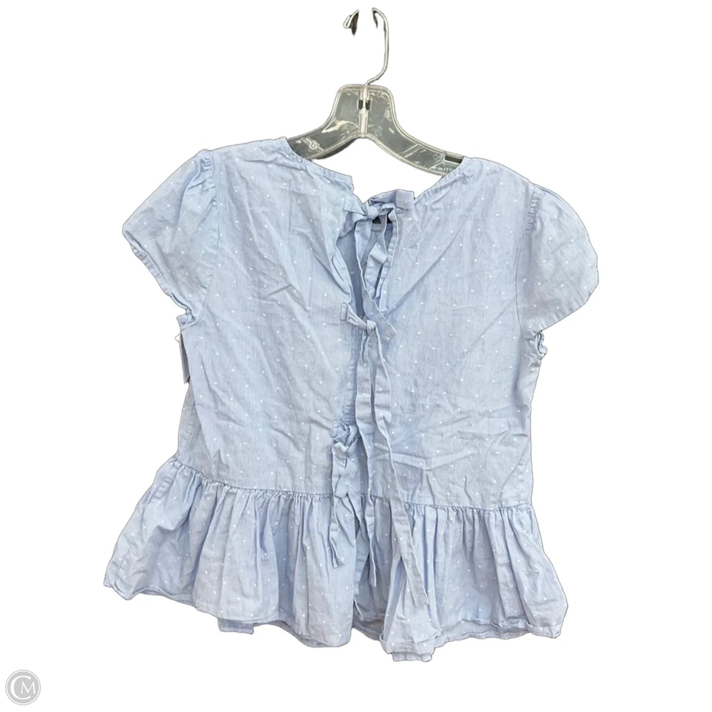 Top Short Sleeve By Crown And Ivy In Striped Pattern, Size: Sp