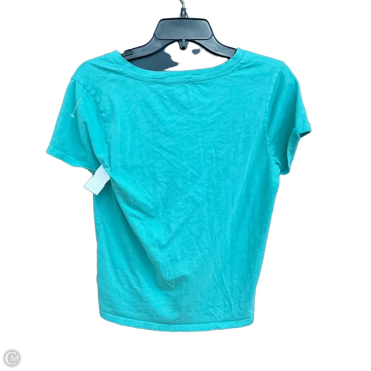 Top Short Sleeve Basic By J. Crew In Blue, Size: M
