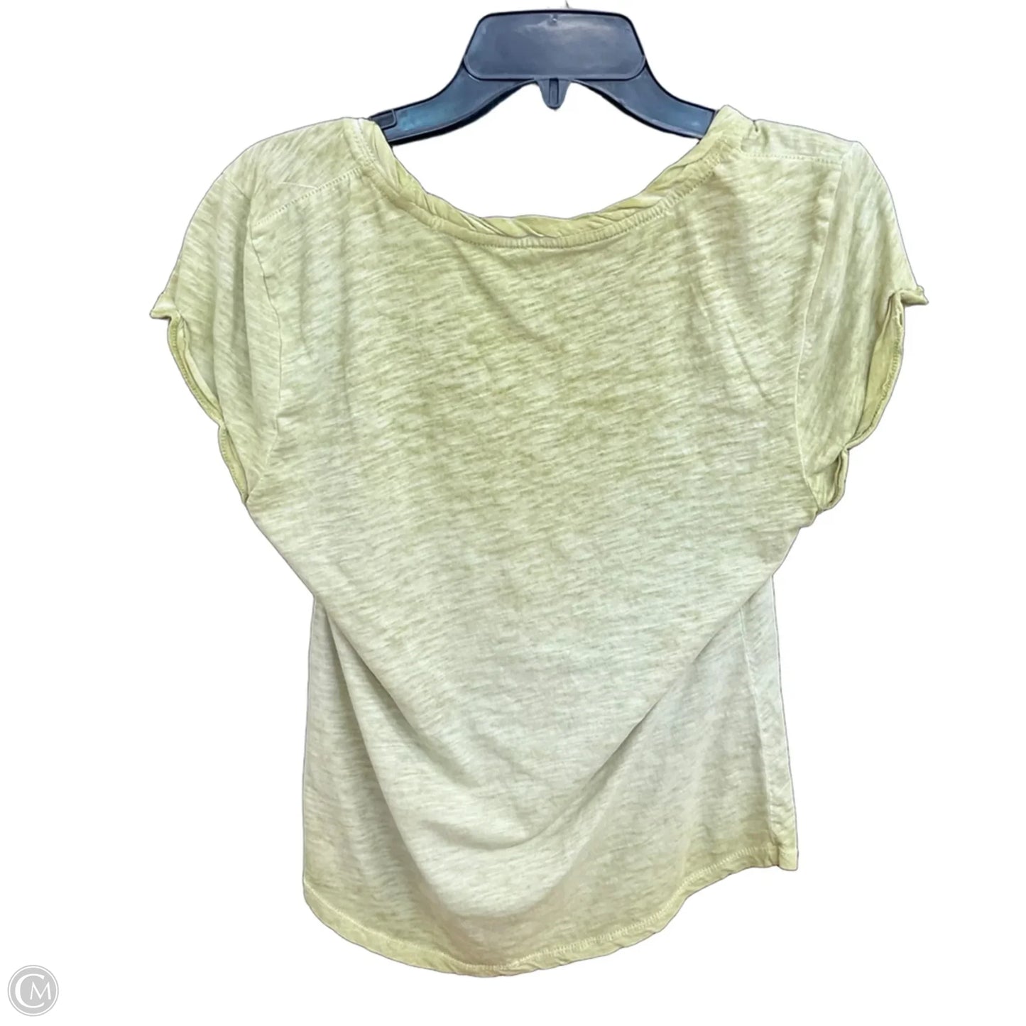 Top Short Sleeve Basic By Pilcro In Green, Size: M