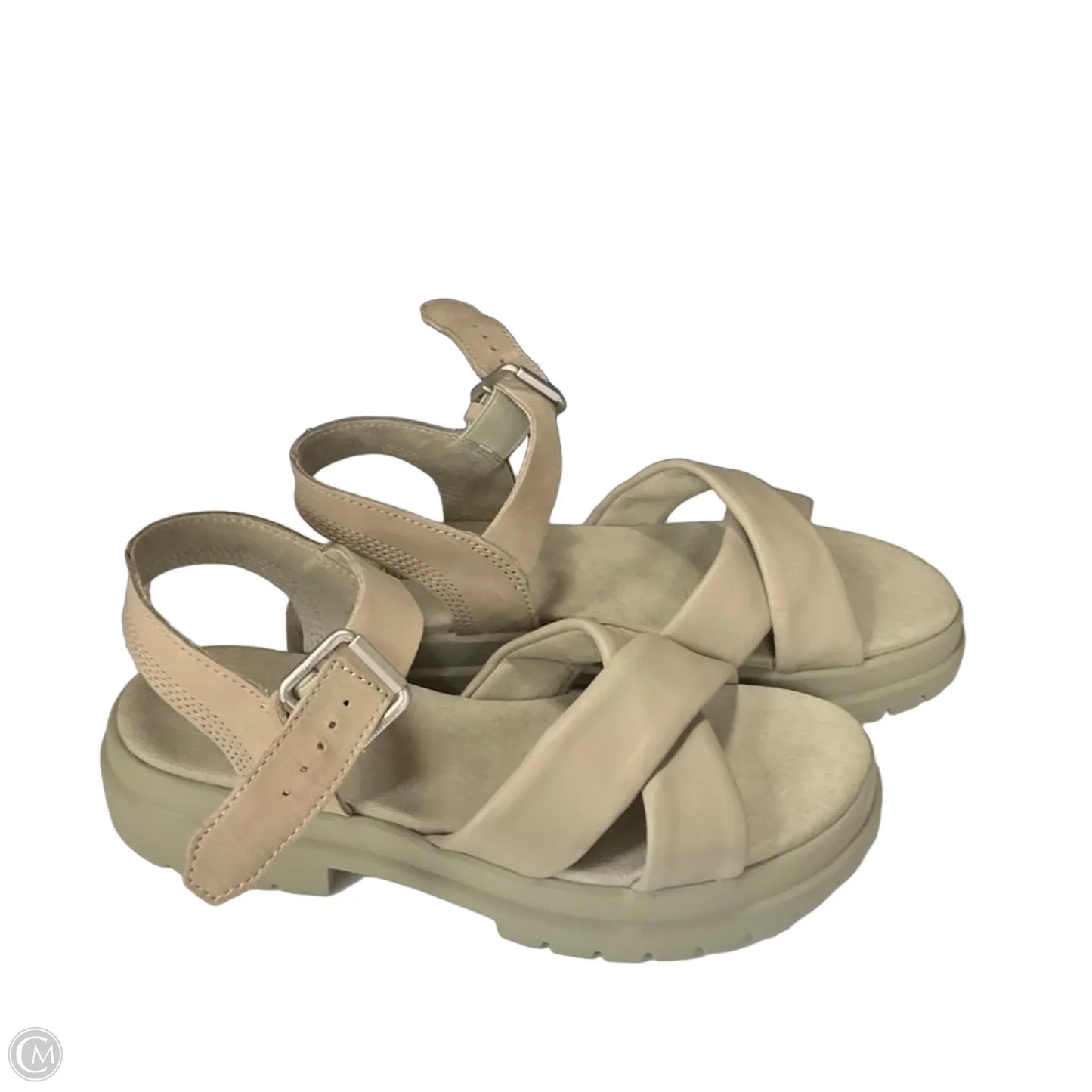 Sandals Flats By Timberland In Grey, Size: 8.5