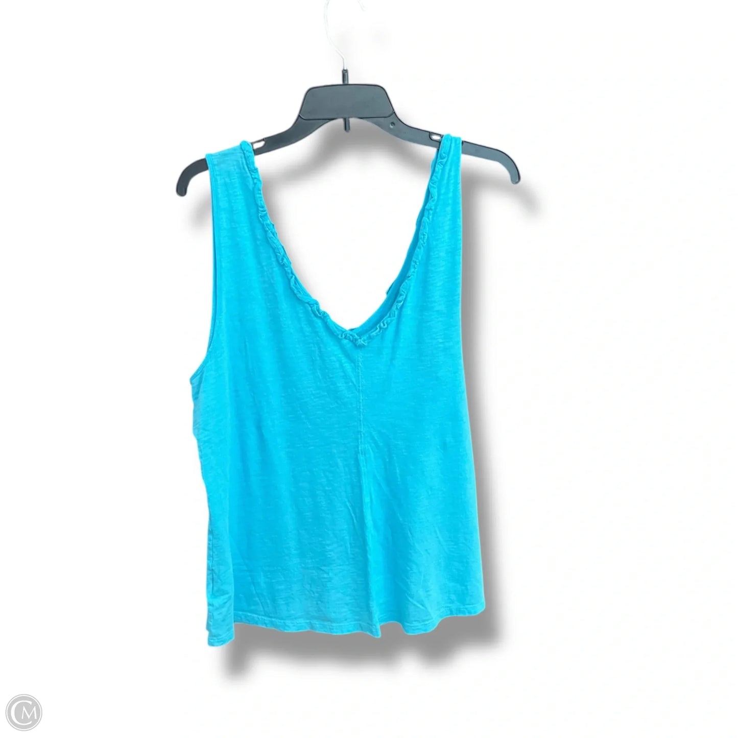Top Sleeveless Designer By Lilly Pulitzer In Blue, Size: 2x