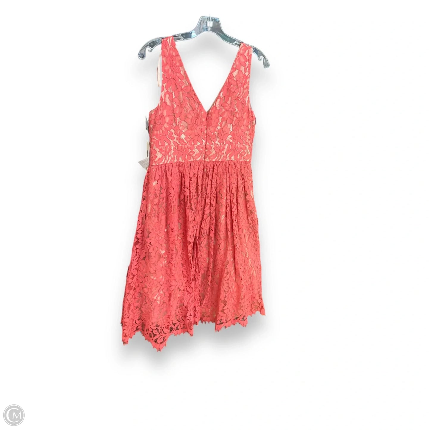 Dress Party Midi By Eliza J In Orange, Size: M