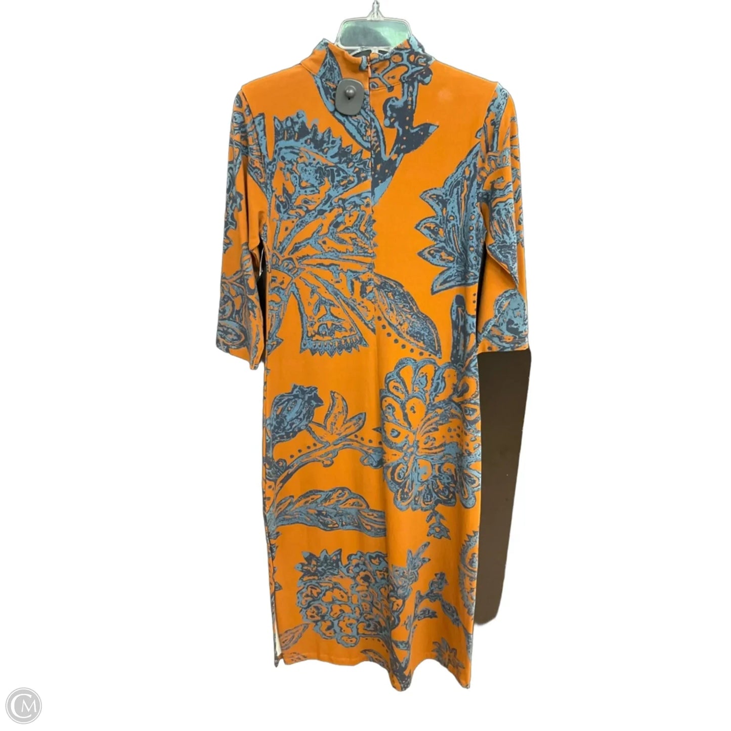 Dress Casual Maxi By Spartina In Geometric Pattern, Size: Xs