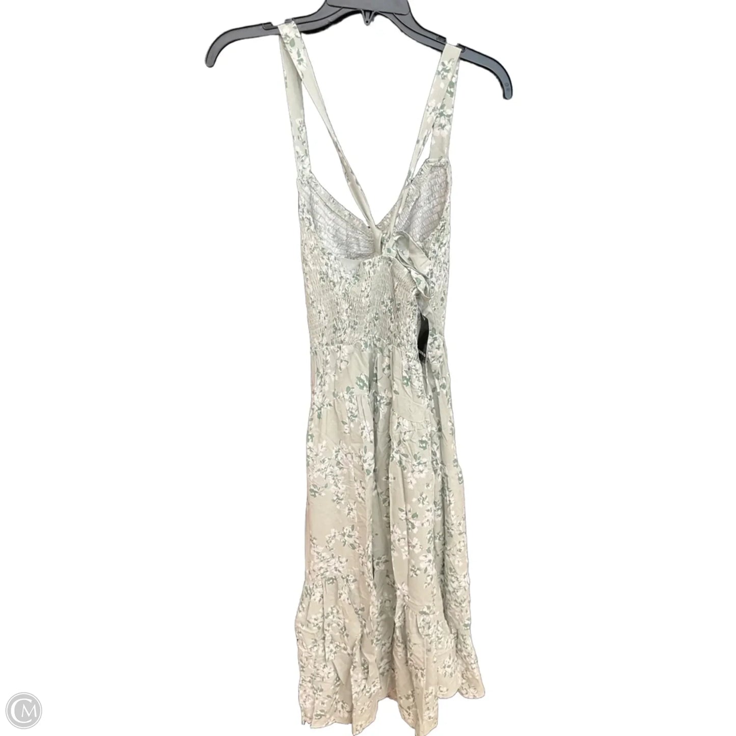 Dress Casual Short By Torrid In Green & White, Size: 0