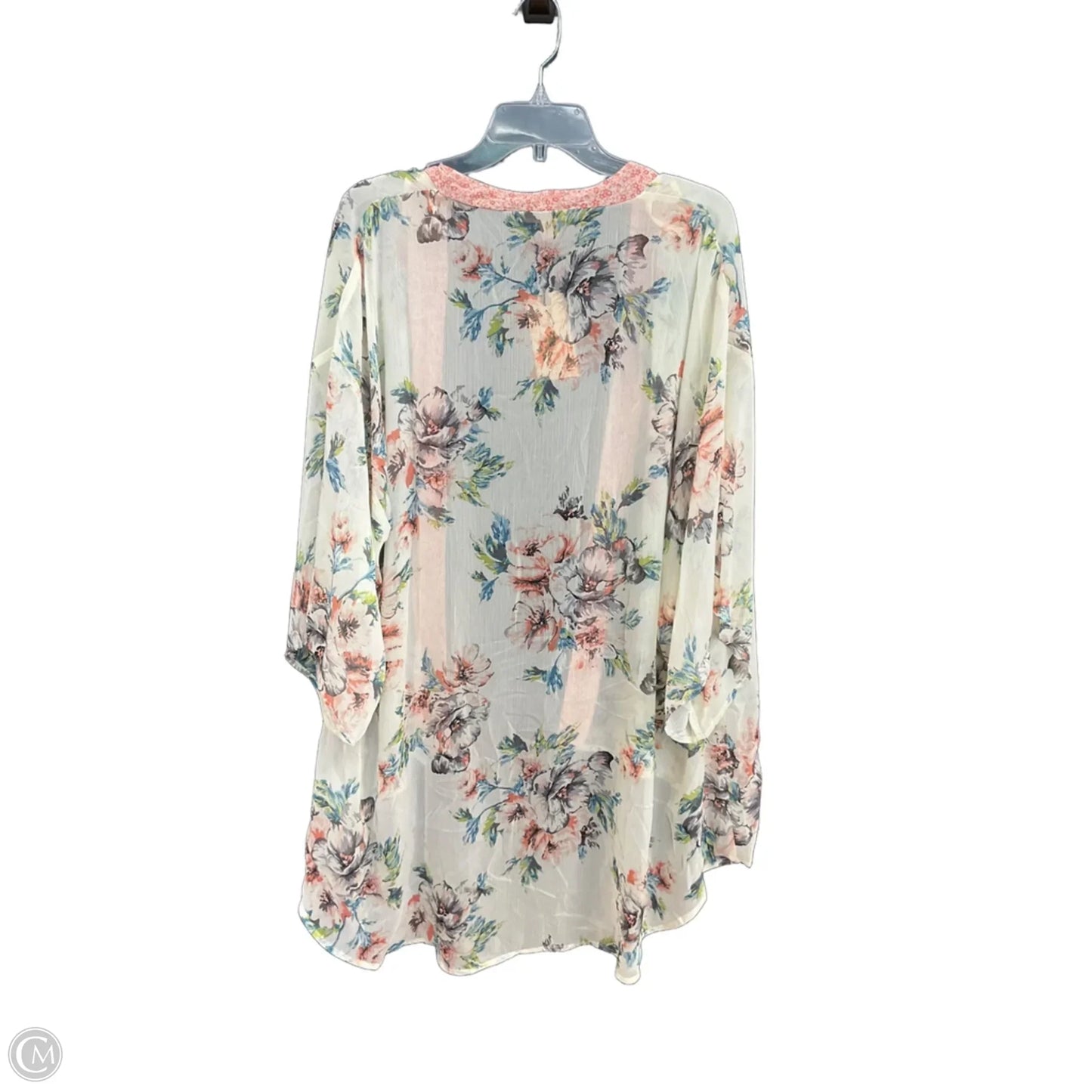 Cardigan By Band Of Gypsies In Floral Print, Size: Xs
