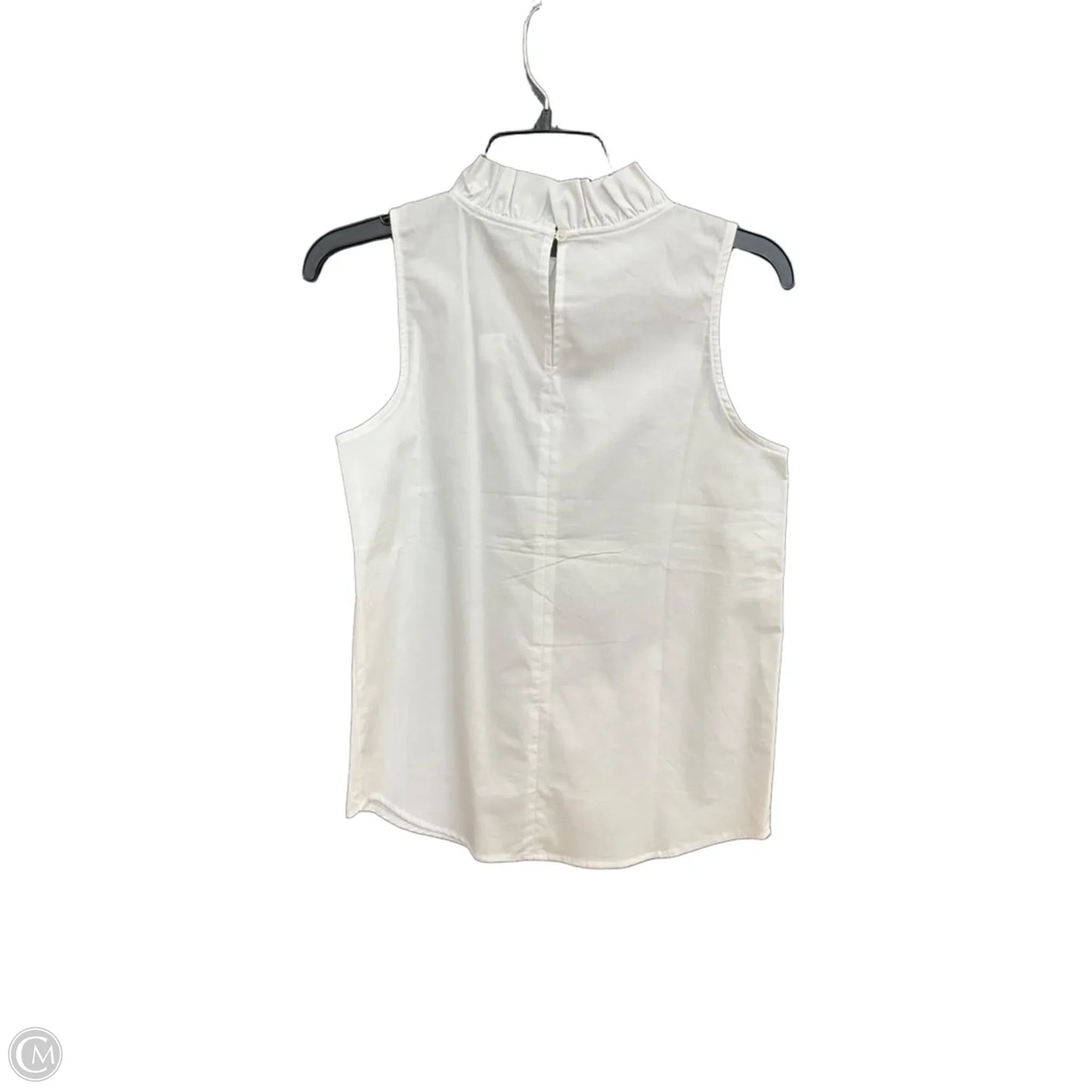 Top Sleeveless By J. Crew In White, Size: Xs