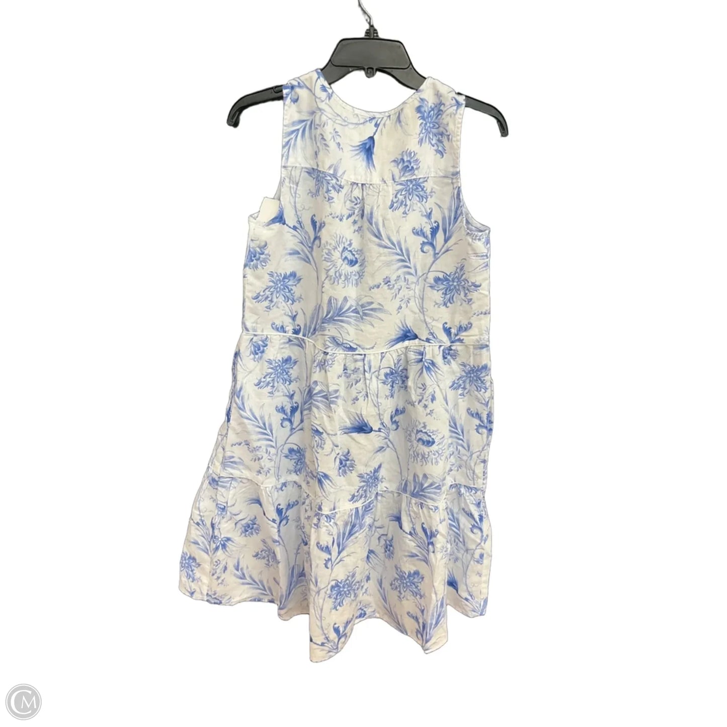 Dress Casual Short By Talbots In Blue & White, Size: S