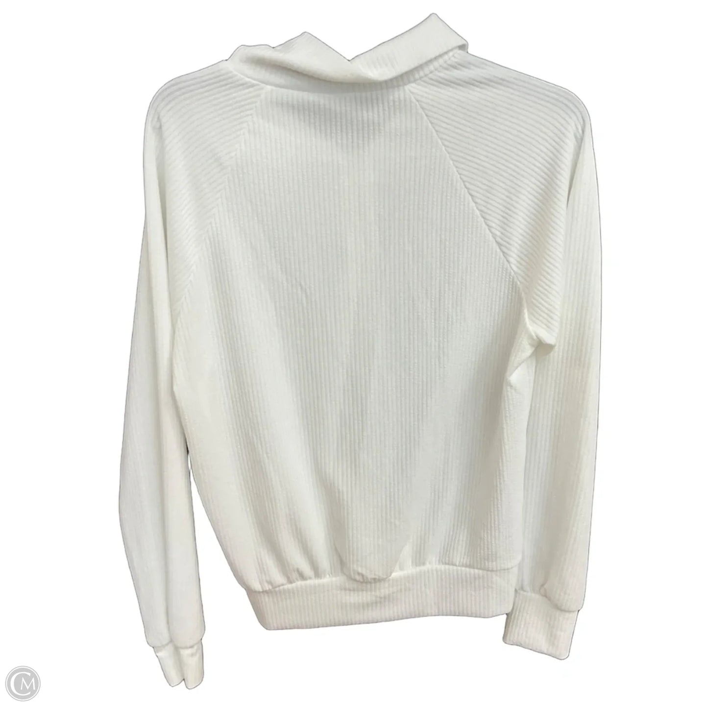 Athletic Jacket By Cmc In White, Size: S