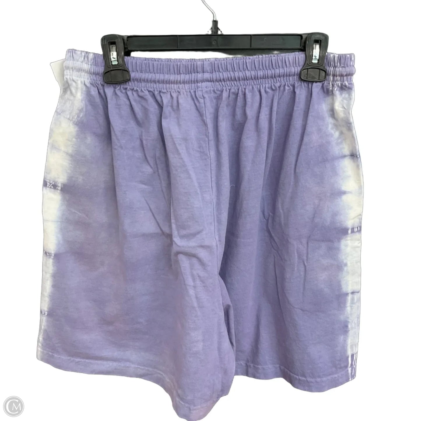 Athletic Shorts By Fresh Produce In Purple & White, Size: Xl