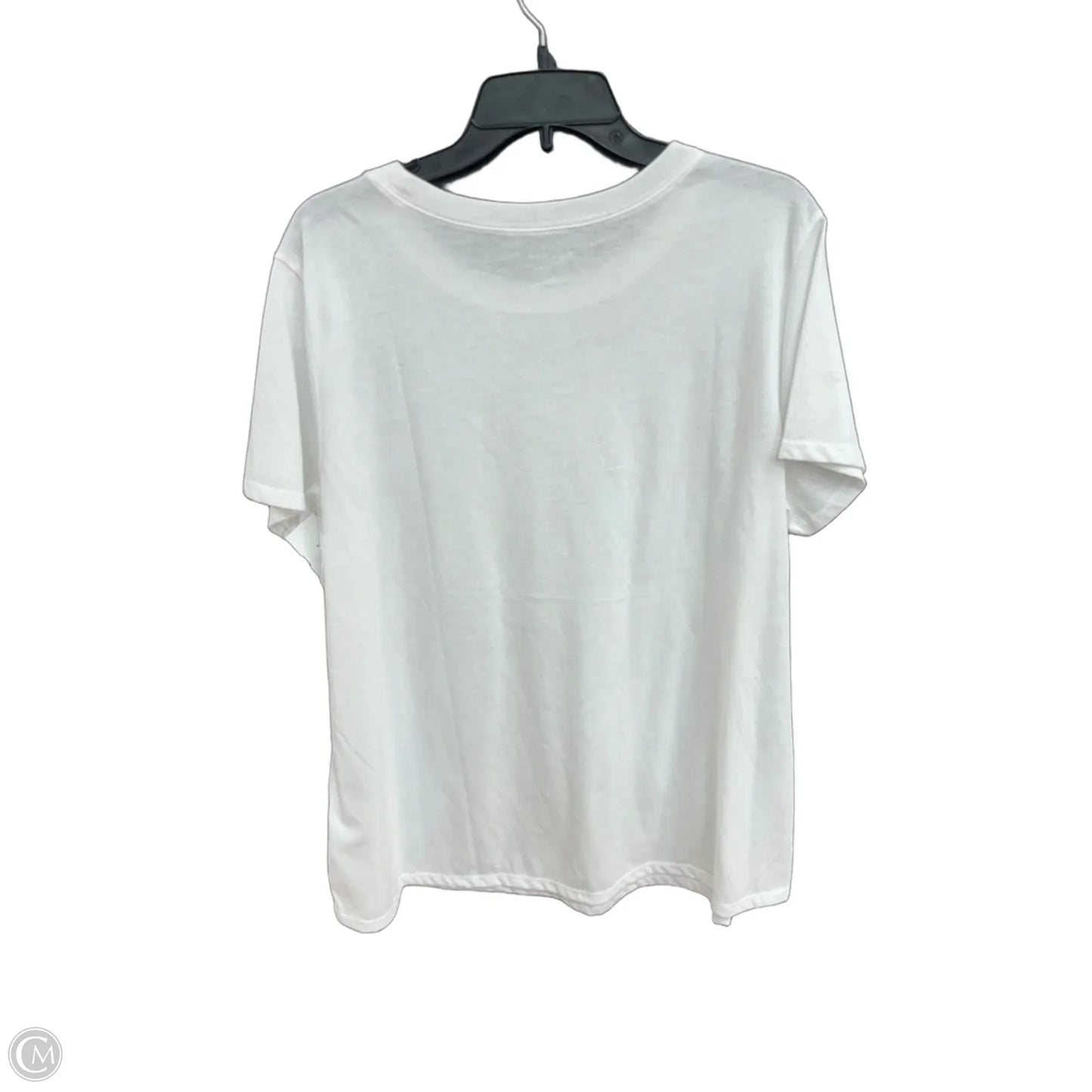 Top Short Sleeve By Torrid In White, Size: 1x