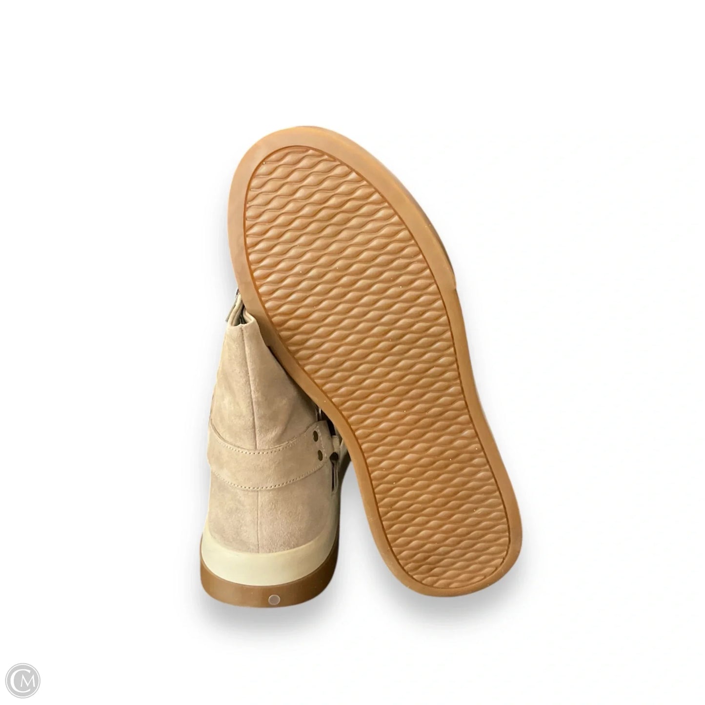 Boots Ankle Flats By Free People In Taupe, Size: 11