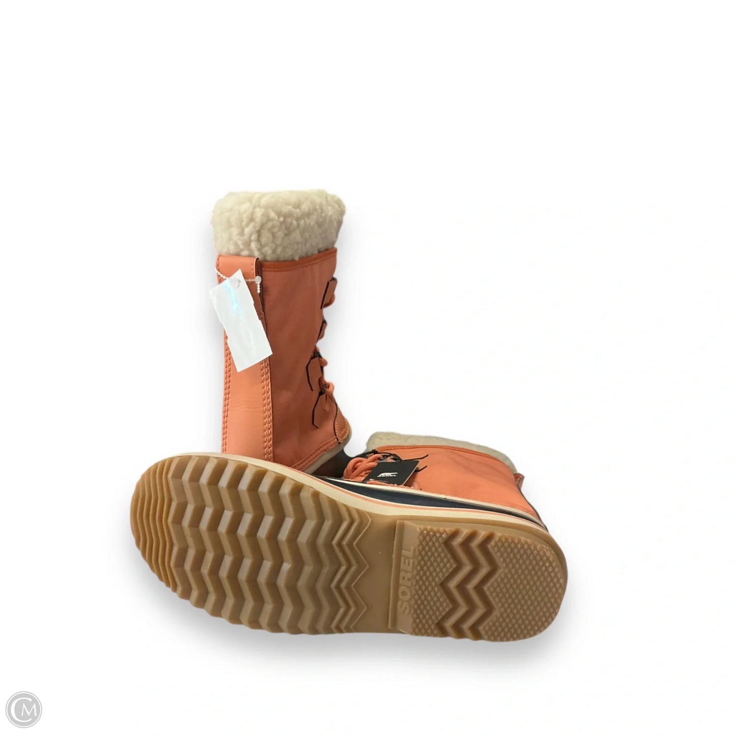 Boots Ankle Flats By Sorel In Blue & Orange, Size: 11