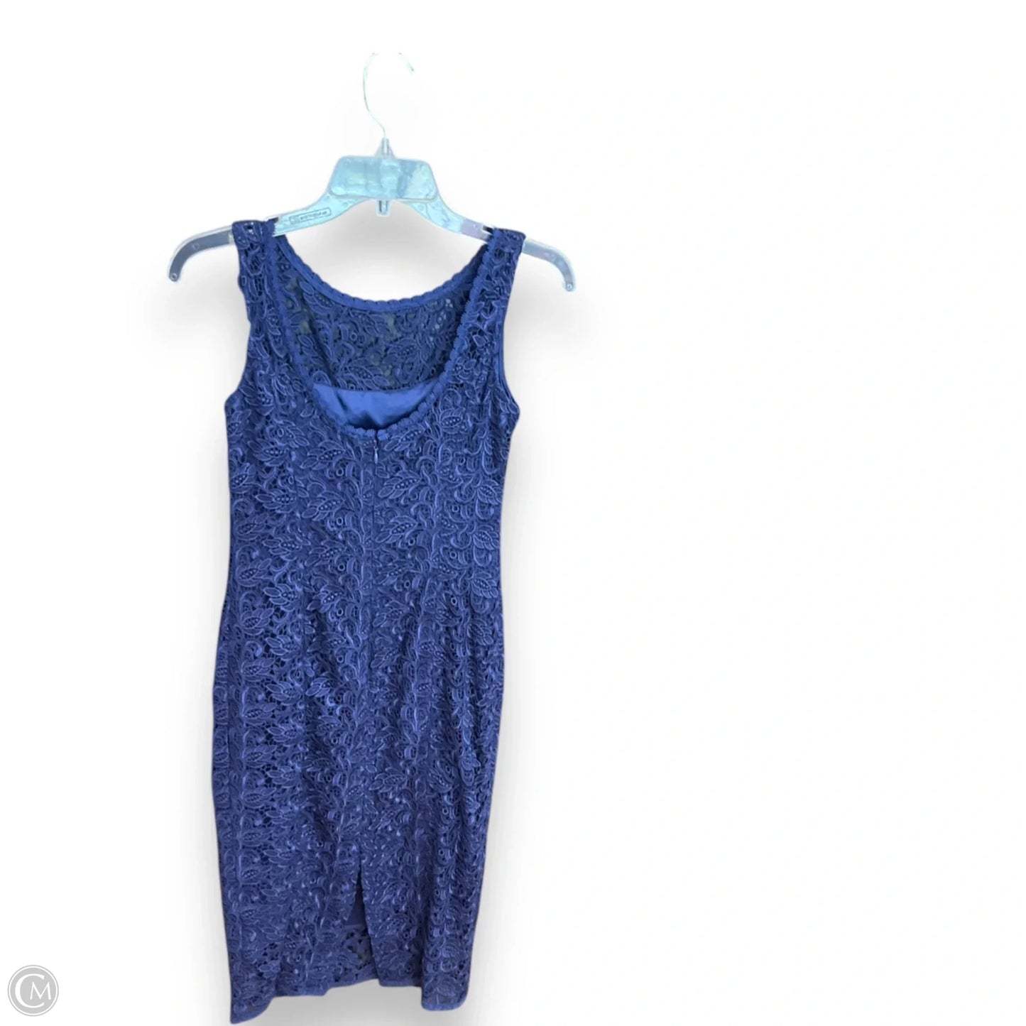 Dress Party Midi By White House Black Market In Blue, Size: Xs